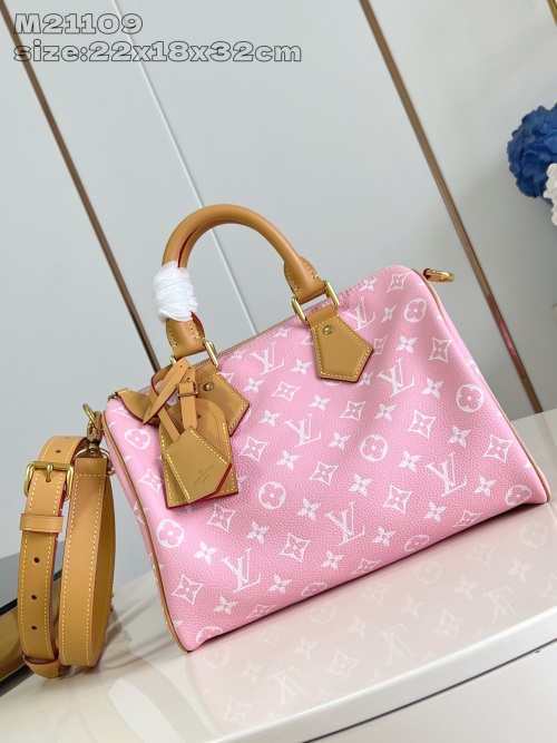 Louis Vuitton Speedy P9 Bandoulière 30 Bag Monogram Leather Sakurapink 1 Louis Vuitton Speedy P9 Bandoulière 30 Bag Monogram Leather Sakurapink