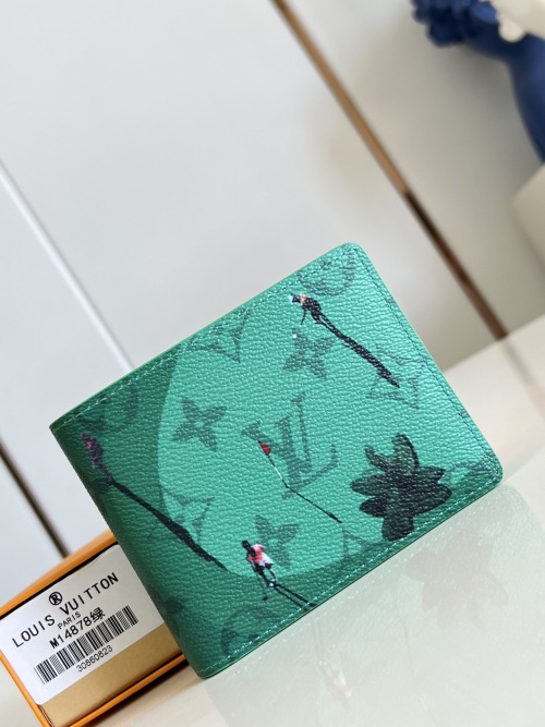 Louis Vuitton Slender Wallet - Father's Day Edition with Monogram Canvas 1 Louis Vuitton Slender Wallet - Father's Day Edition with Monogram Canvas