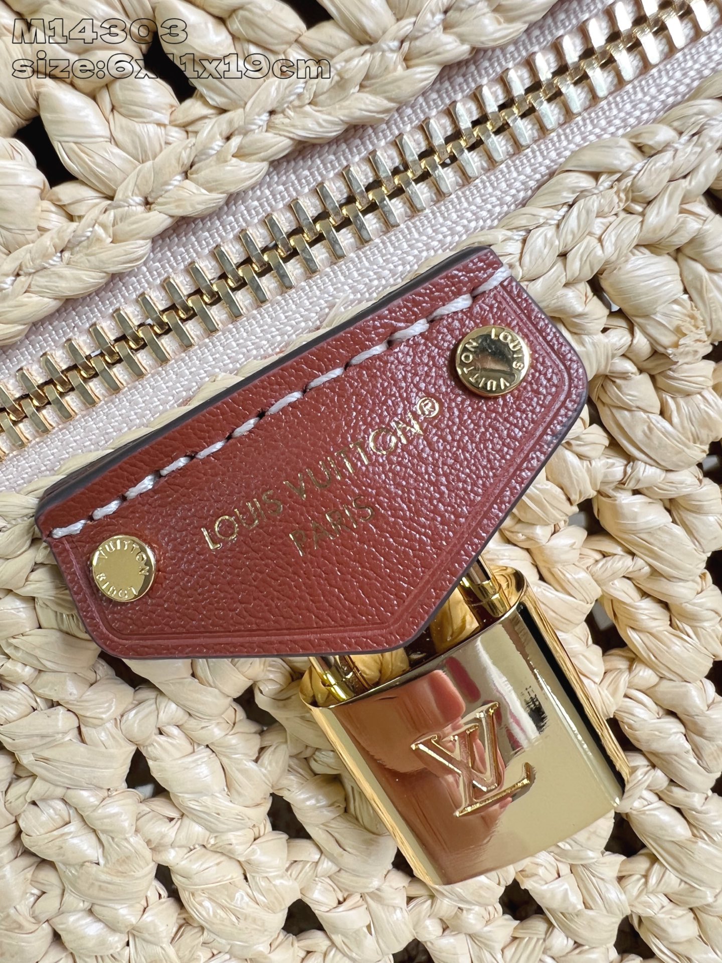 Louis Vuitton Vanity Chain Pouch Raffia and Leather Trim Crossbody Bag 3 i1751262721663 1608 0 1