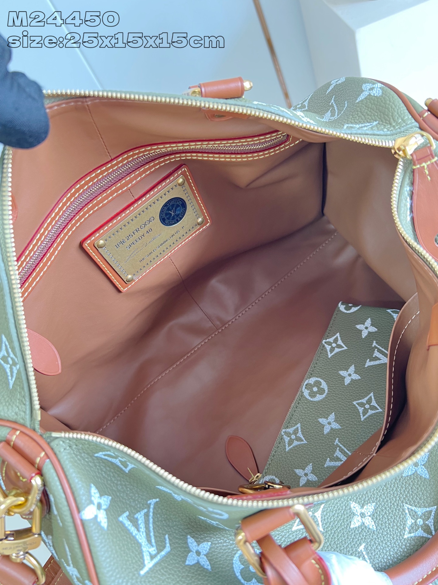 Louis Vuitton Speedy Bandoulière 40 Monogram Leather Bag 14 i1751865081760 2350 0 12