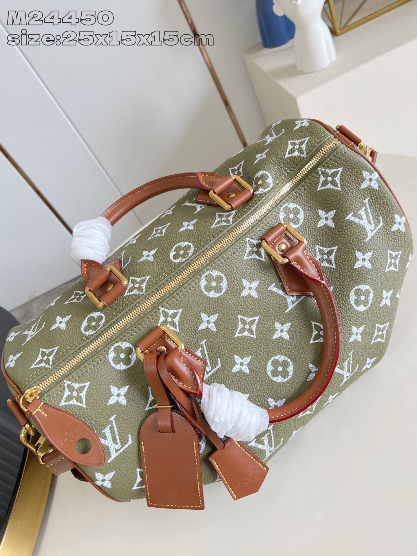 Louis Vuitton Speedy Bandoulière 40 Monogram Leather Bag 11 i1751865081819 266 0 9