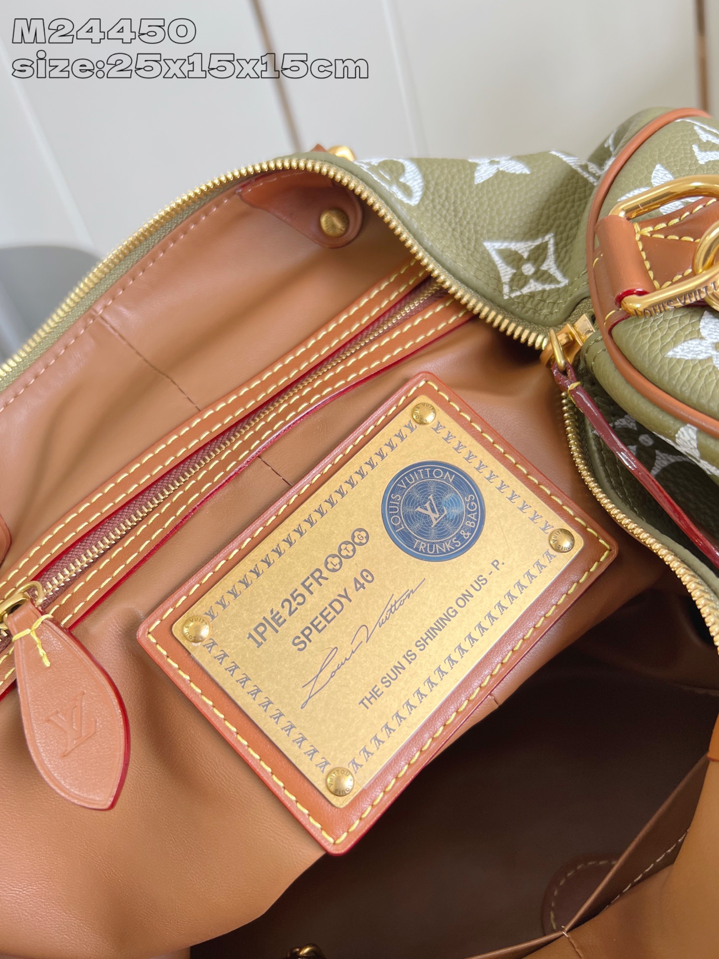 Louis Vuitton Speedy Bandoulière 40 Monogram Leather Bag 15 i1751865082927 6560 0 13