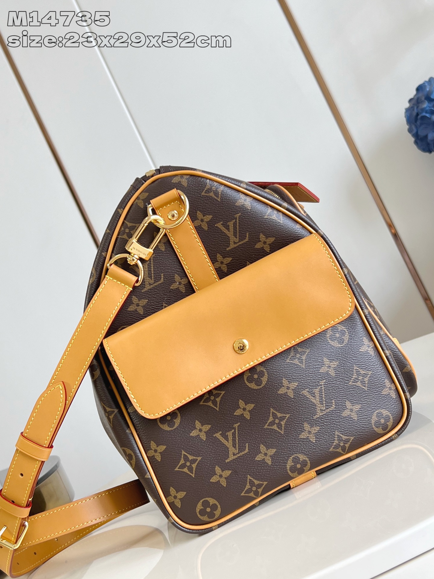 Louis Vuitton Keepall Cargo 50 Monogram Archive Travel Bag 5 i1751952291419 3646 0 3