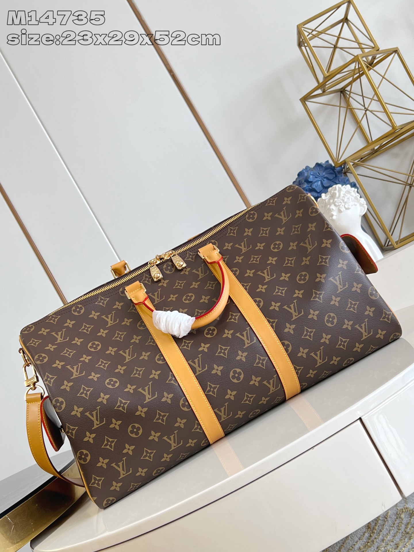 Louis Vuitton Keepall Cargo 50 Monogram Archive Travel Bag 7 i1751952291419 8363 0 5