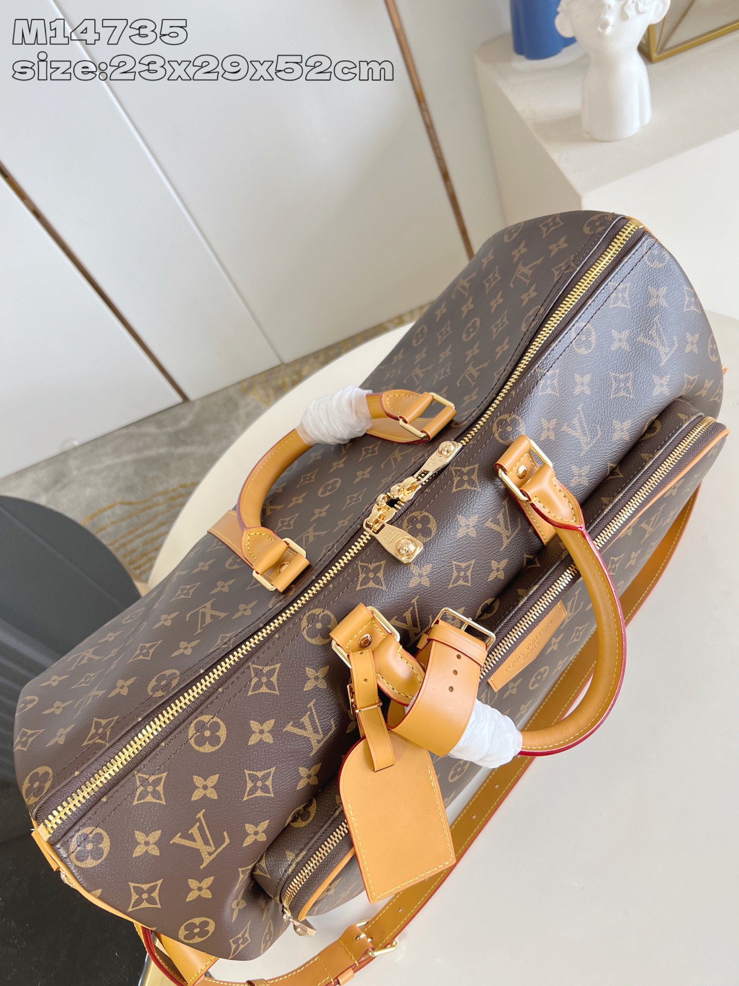 Louis Vuitton Keepall Cargo 50 Monogram Archive Travel Bag 9 i1751952310993 2737 0 7