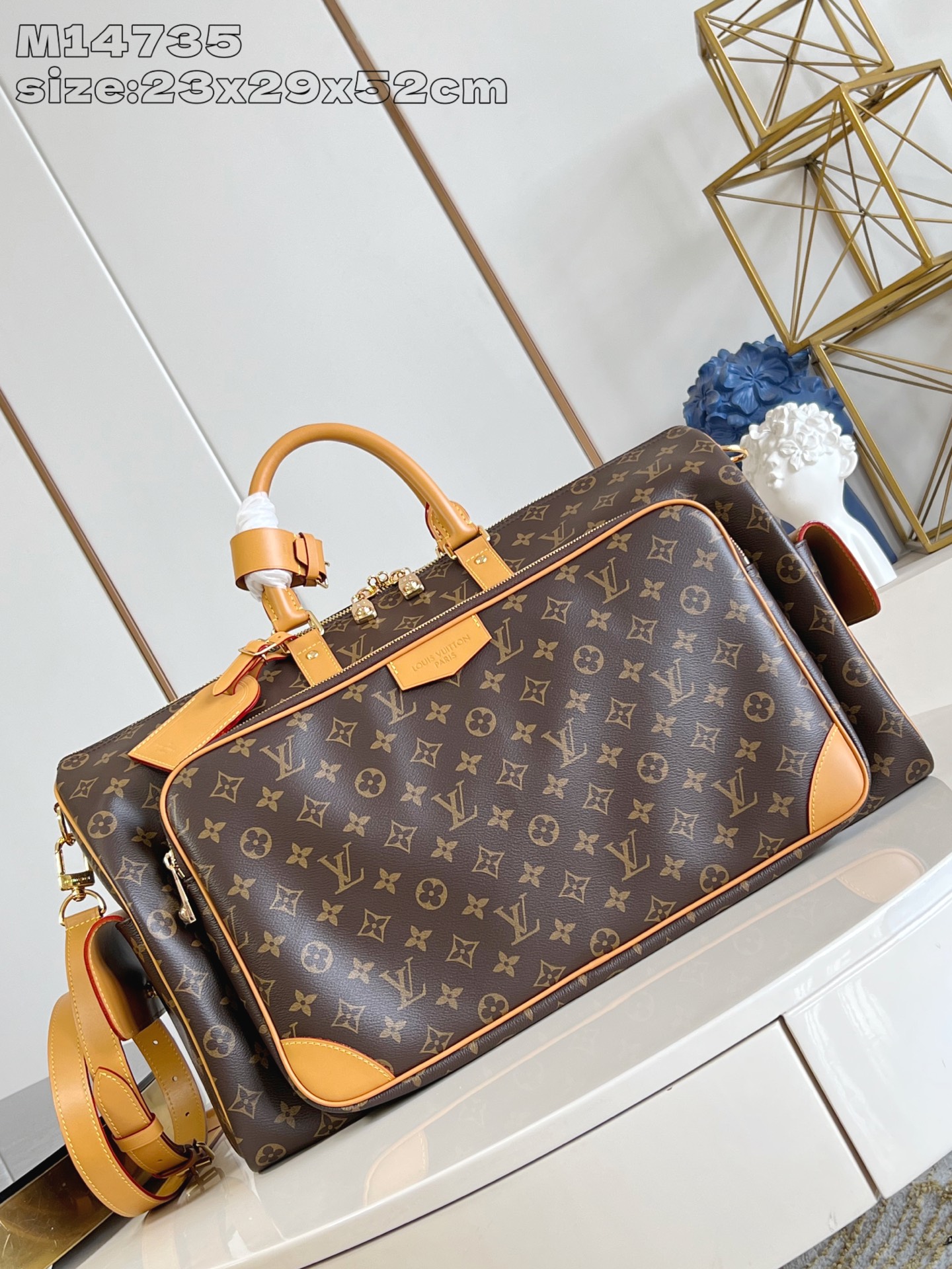 Louis Vuitton Keepall Cargo 50 Monogram Archive Travel Bag 2 i1751952318270 5657 0 0