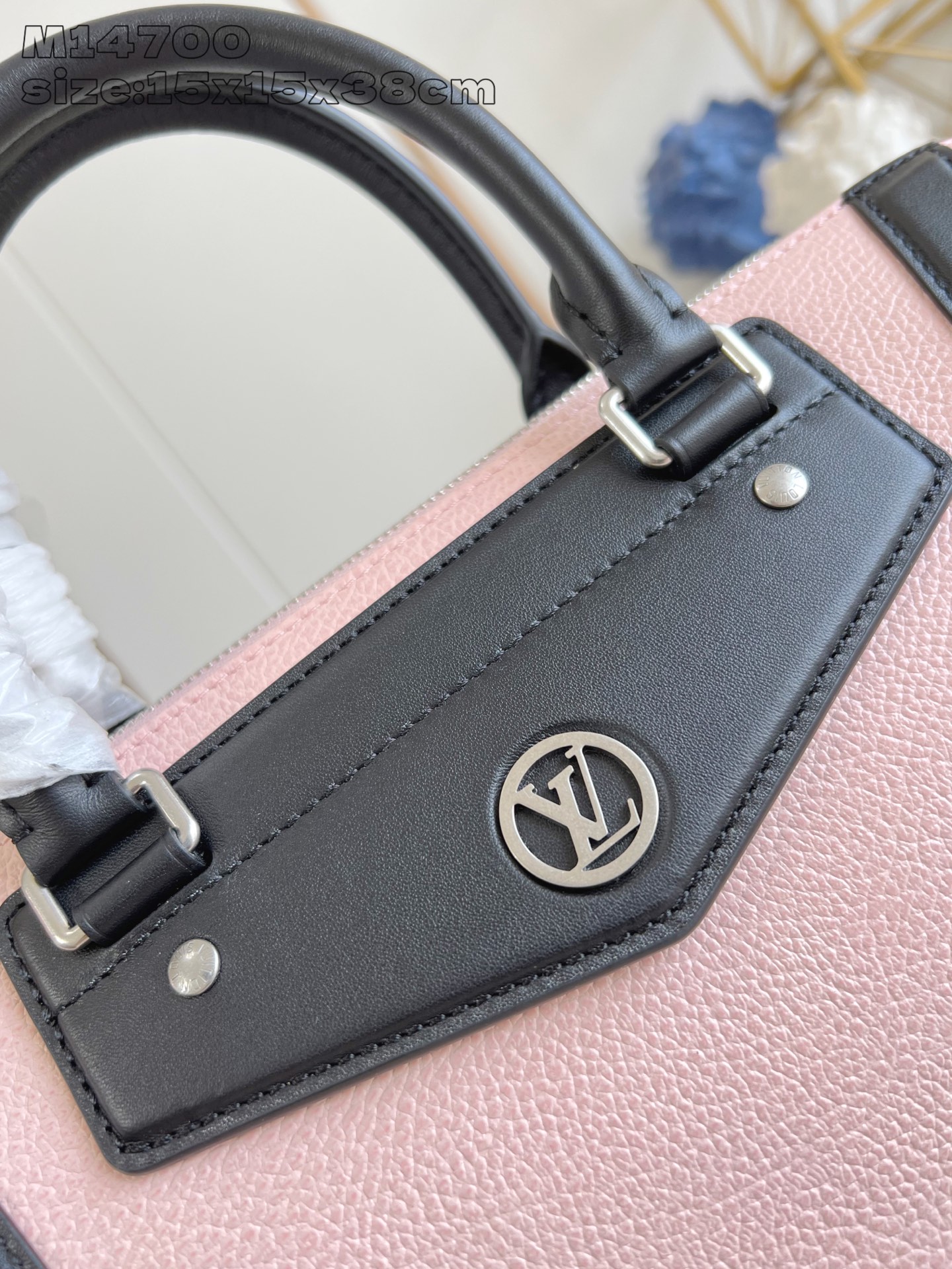 Louis Vuitton Biker Medium Handbag Pink Leather Shoulder Bag, 15 x 15 x 38 cm 2 i1751952378531 1801 0 1