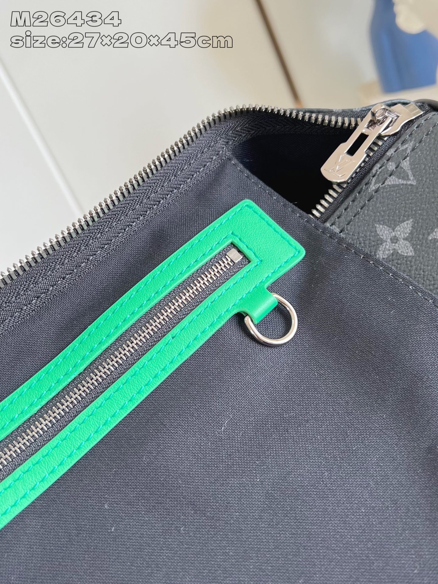 【顶级原单 M26434/45cm 】本款 Keepall Bandoulière 45 旅行袋取材 M