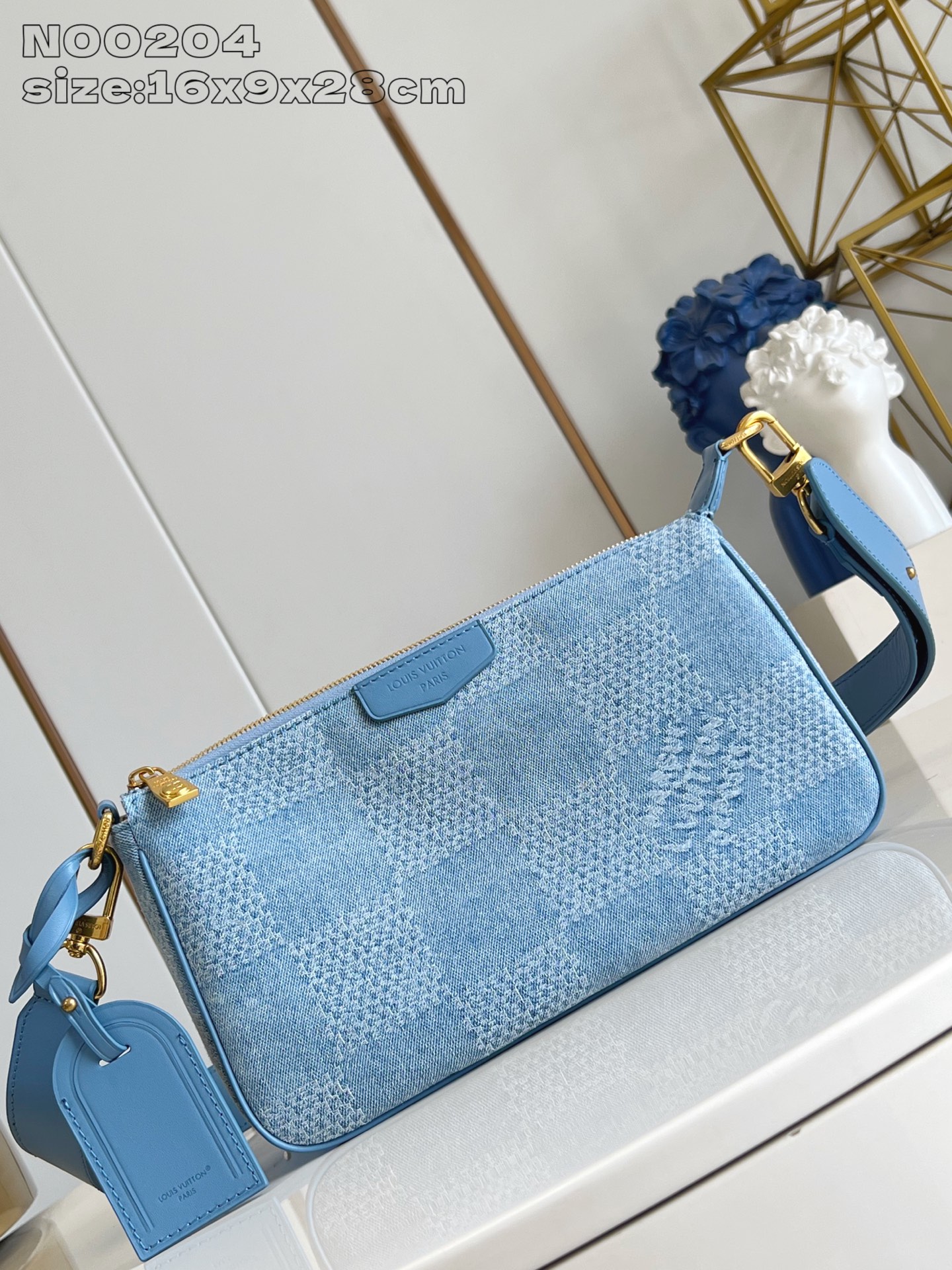 【顶级原单 N00204 】本款 Pochette Accessoire XL 手袋取材 Damier 