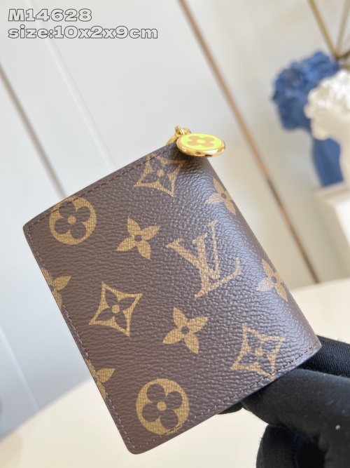 Louis Vuitton Charms Pocket Wallet Monogram Canvas, Brown Leather Interior 1 Louis Vuitton Charms Pocket Wallet Monogram Canvas, Brown Leather Interior