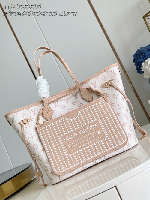 Louis Vuitton Neverfull Inside Out MM Monogram Dune Canvas and Hazelnut Leather 1 Louis Vuitton Neverfull Inside Out MM Monogram Dune Canvas and Hazelnut Leather