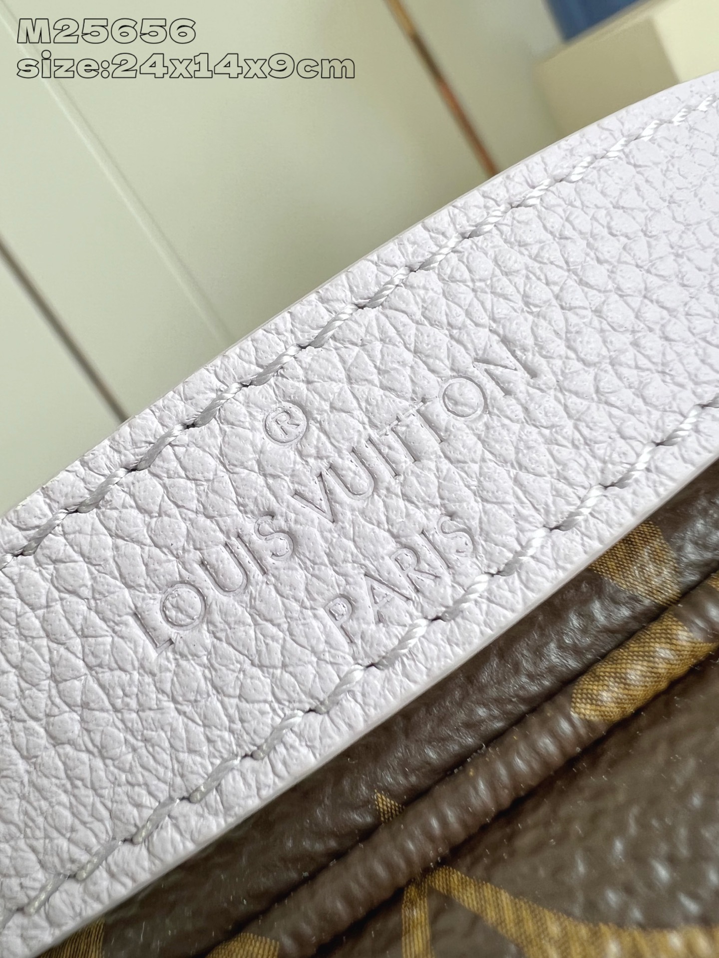 【顶级原单 M25656紫 】Neverfull Bandoulière Inside Out BB 手