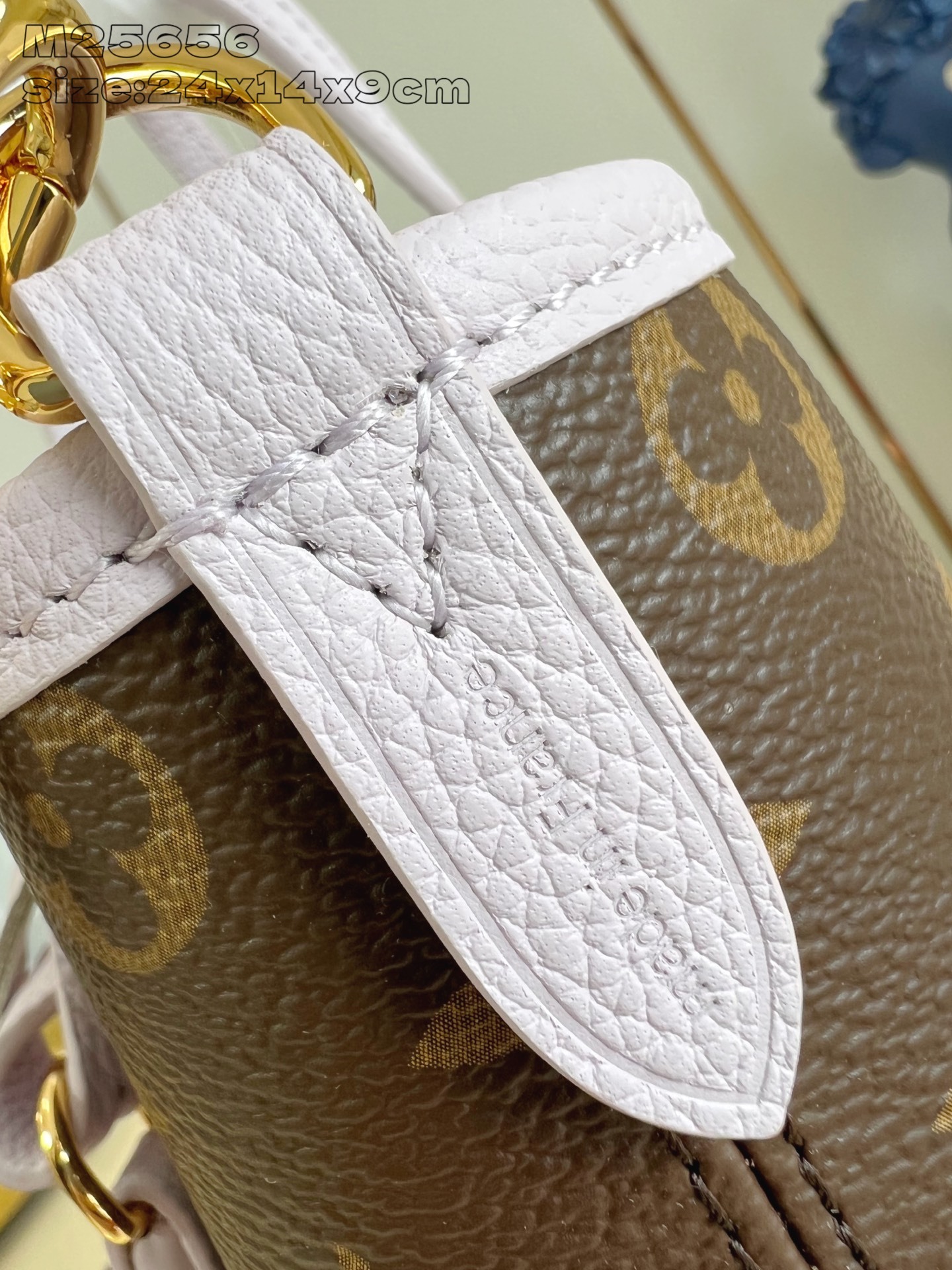 【顶级原单 M25656紫 】Neverfull Bandoulière Inside Out BB 手