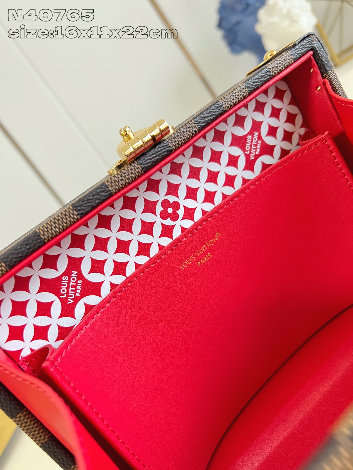 【顶级原单 N40765 】Sawagani Trunk 手袋取材 Damier Phriendship