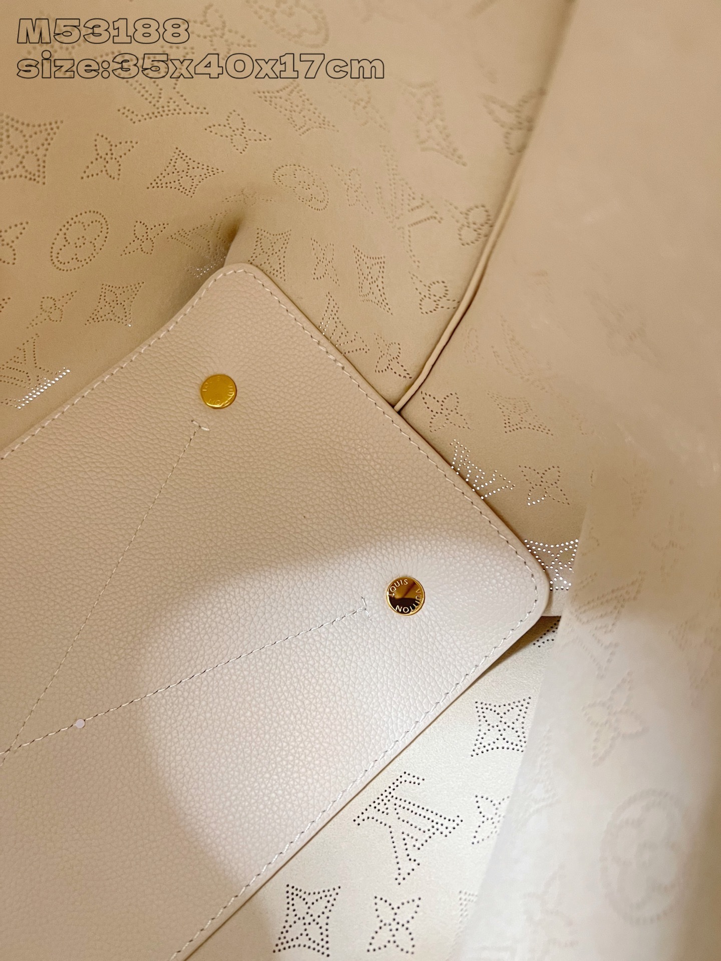 【顶级原单 M53188草莓白丝印 】M 25894 这款Carmel hobo包选用进口颗粒Tauri