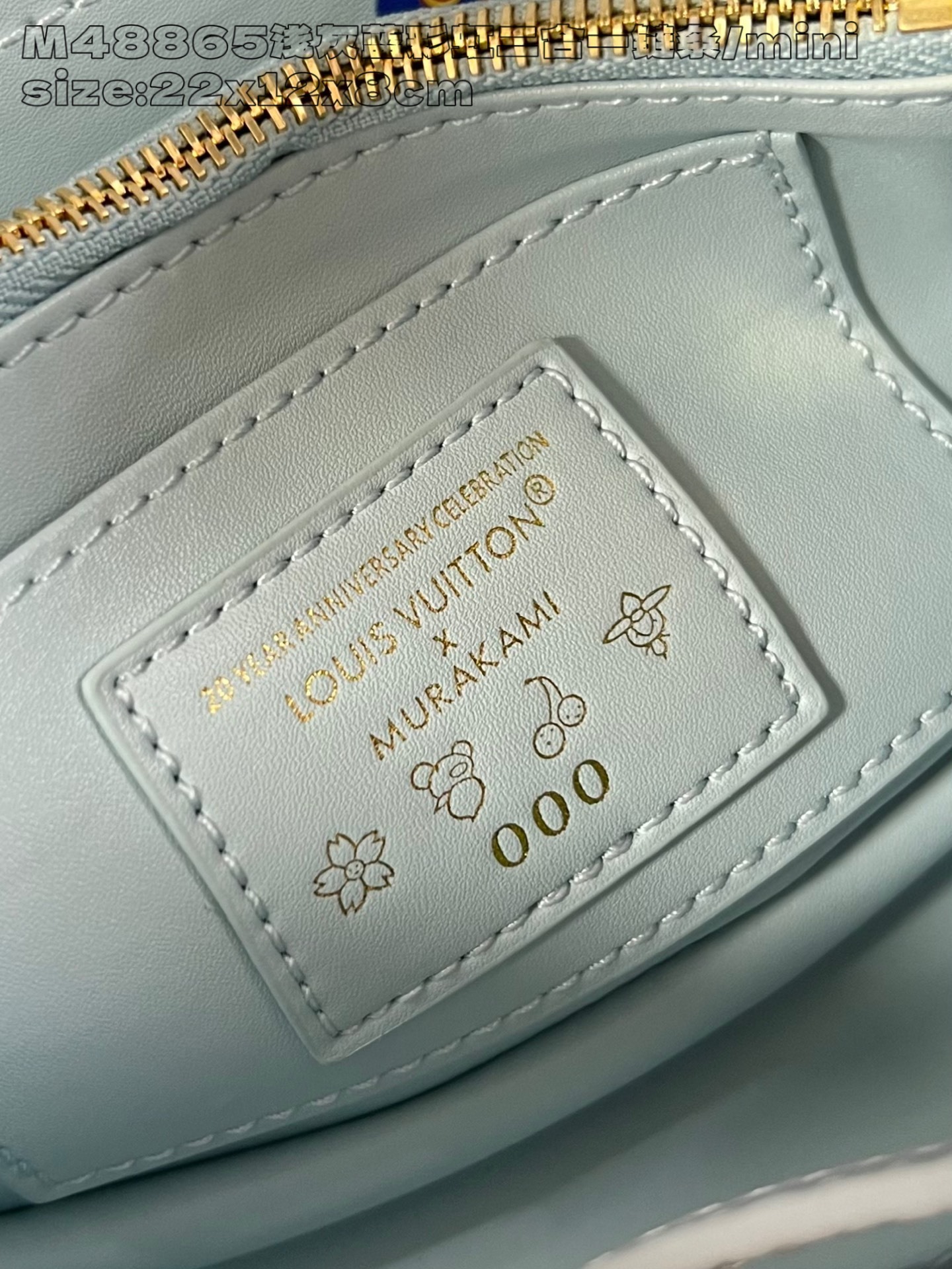 【顶级原单 M48865浅灰蓝彩虹二合一链条/迷你 】M13707 本款 Capucines East