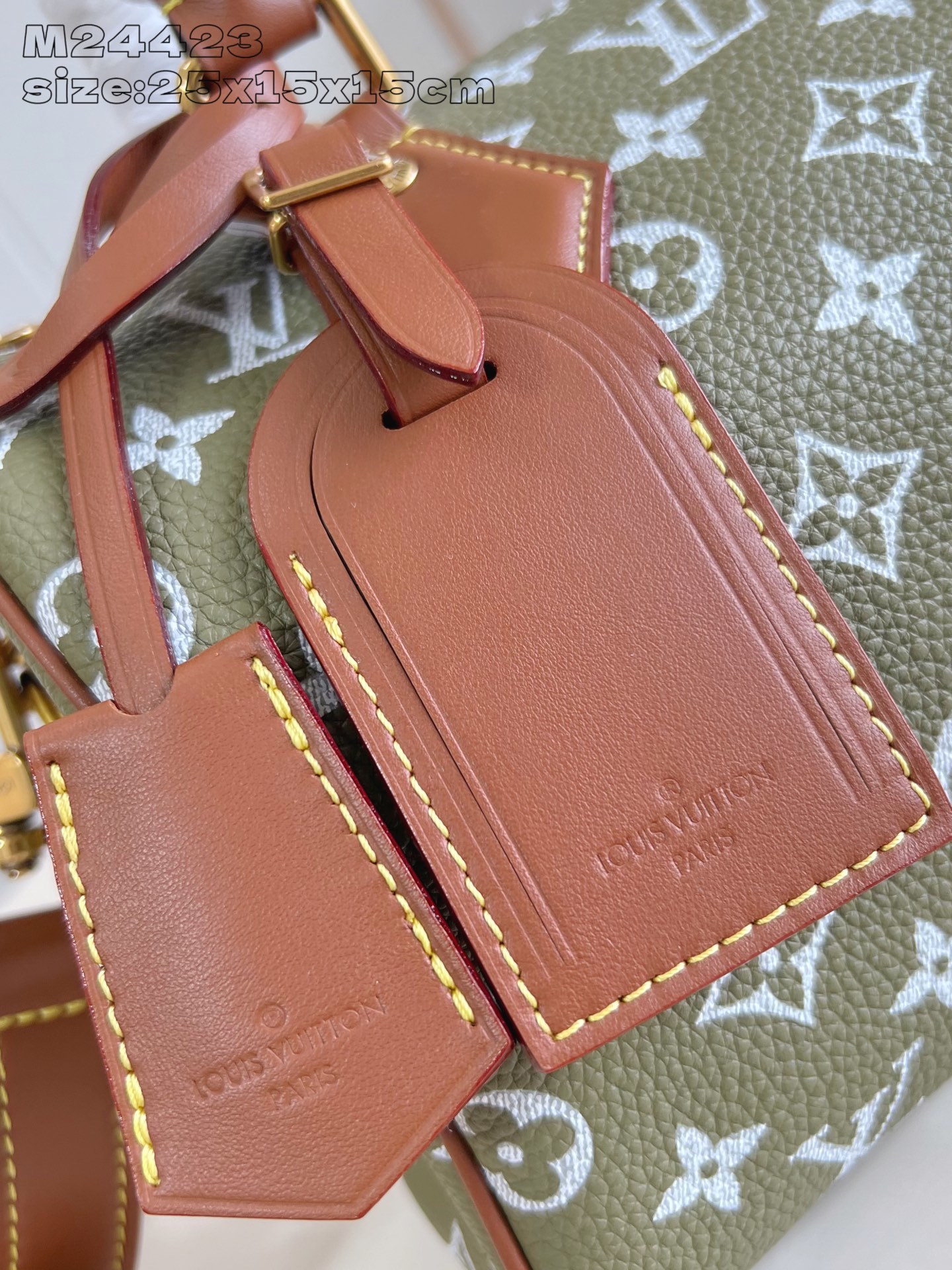 【顶级原单 M24423尼草绿 】本款 Speedy Bandoulière 25 Monogram L