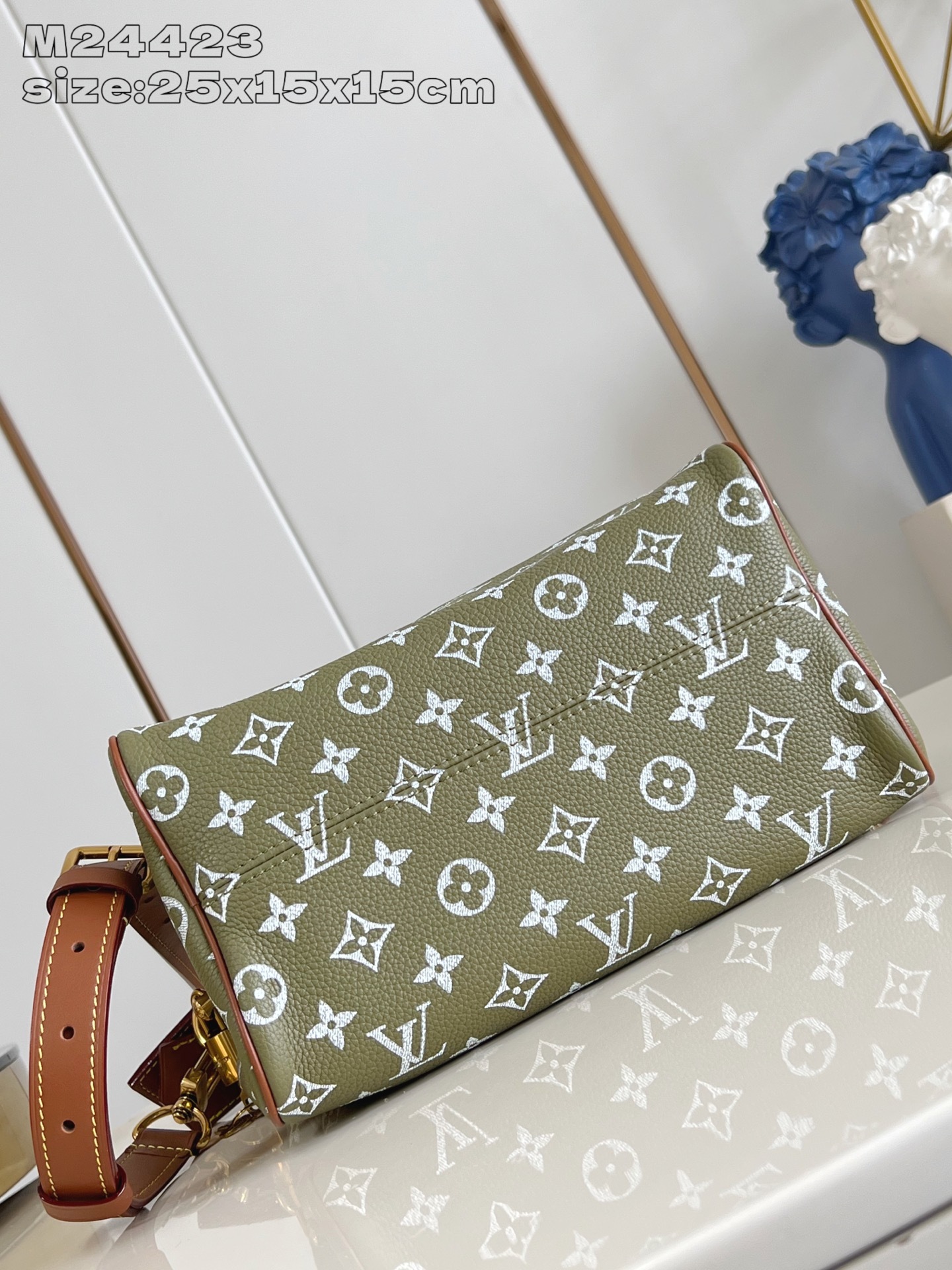 【顶级原单 M24423尼草绿 】本款 Speedy Bandoulière 25 Monogram L