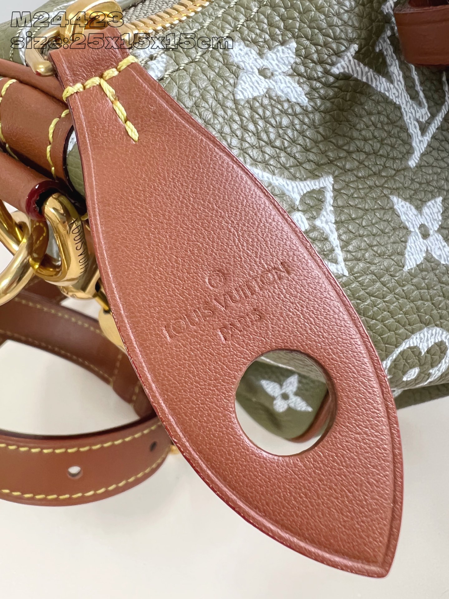 【顶级原单 M24423尼草绿 】本款 Speedy Bandoulière 25 Monogram L