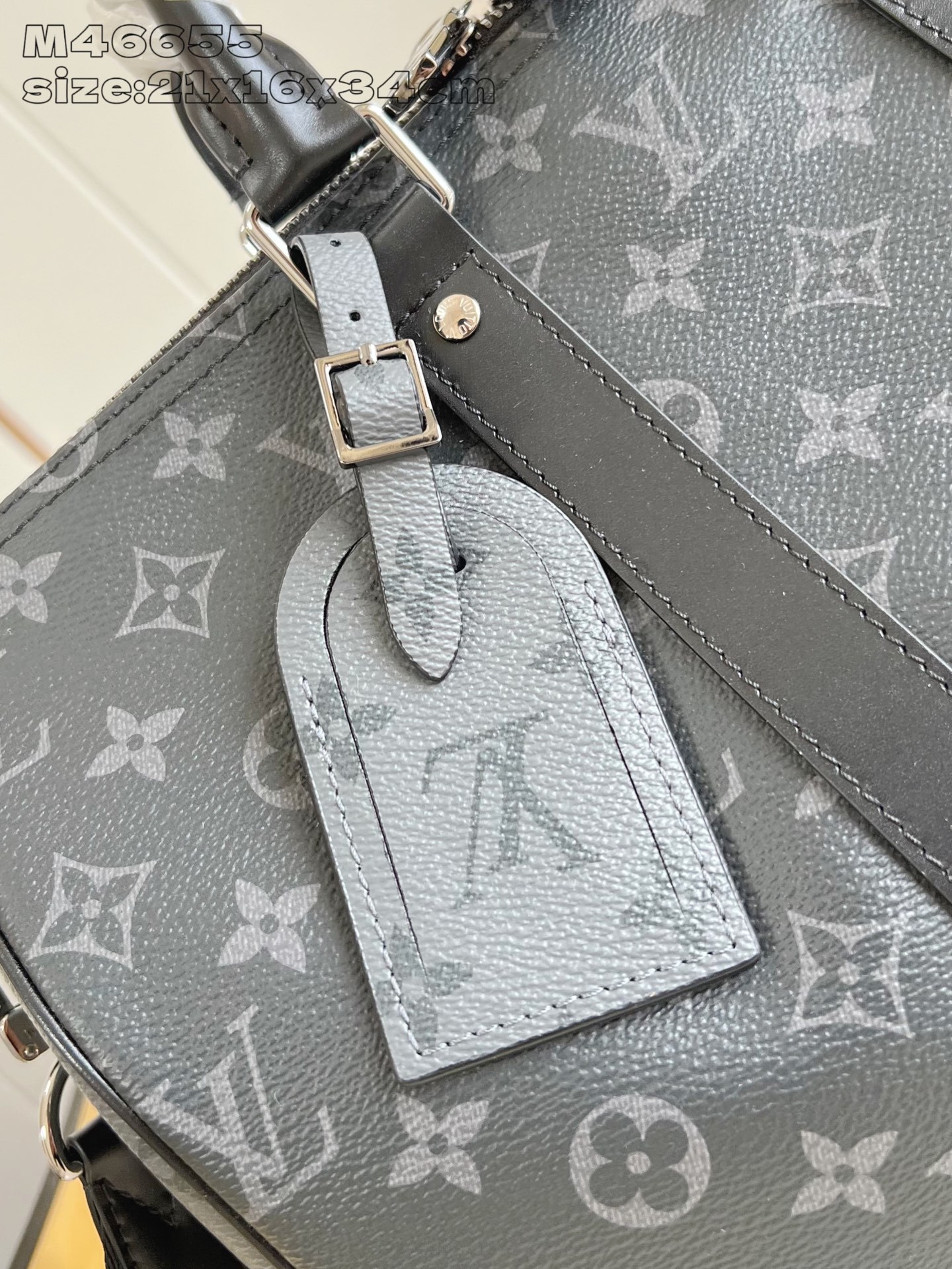 【顶级原单 M46655 】本款 Keepall Bandoulière 35 手袋借 Monogram