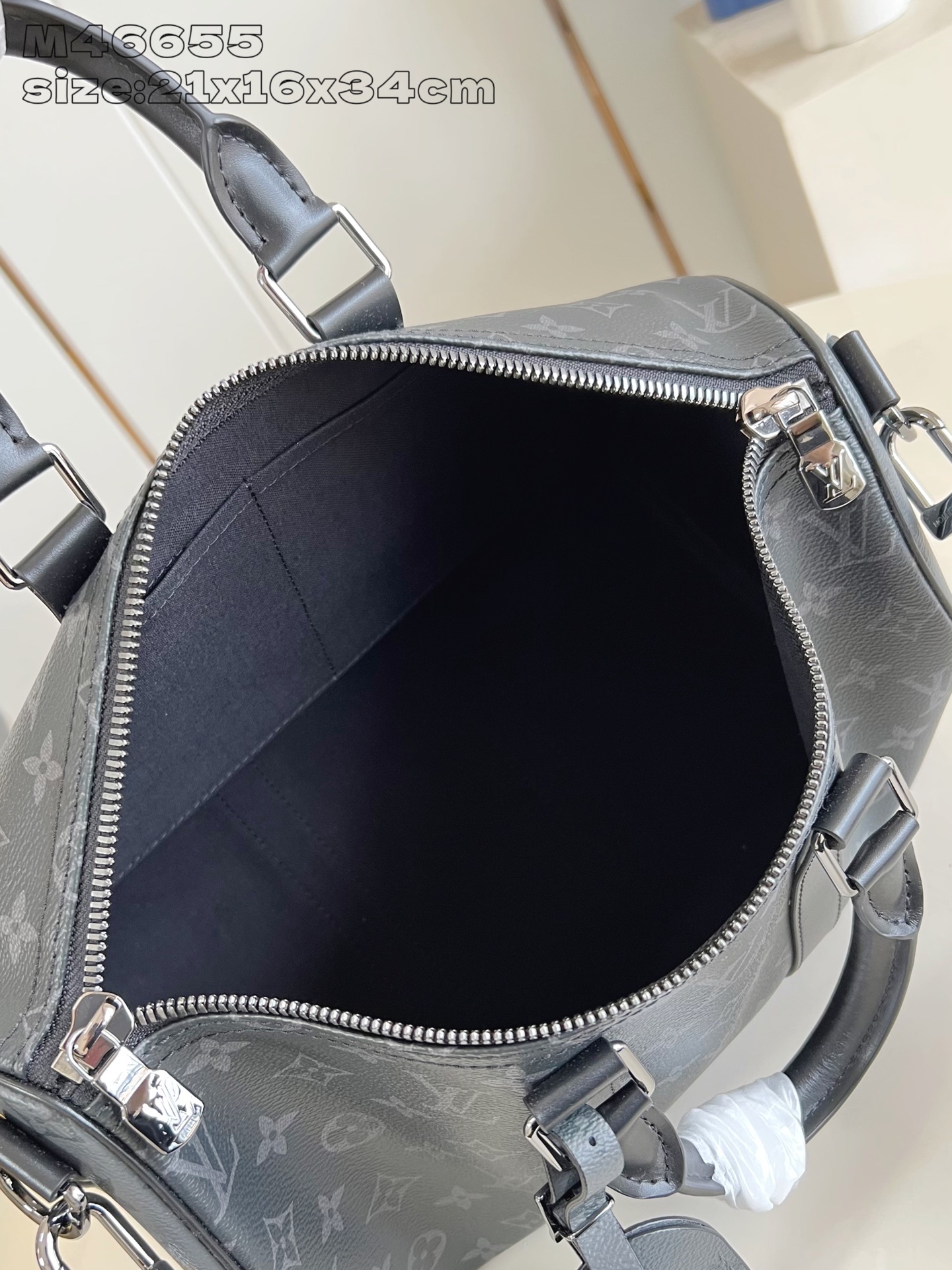 【顶级原单 M46655 】本款 Keepall Bandoulière 35 手袋借 Monogram