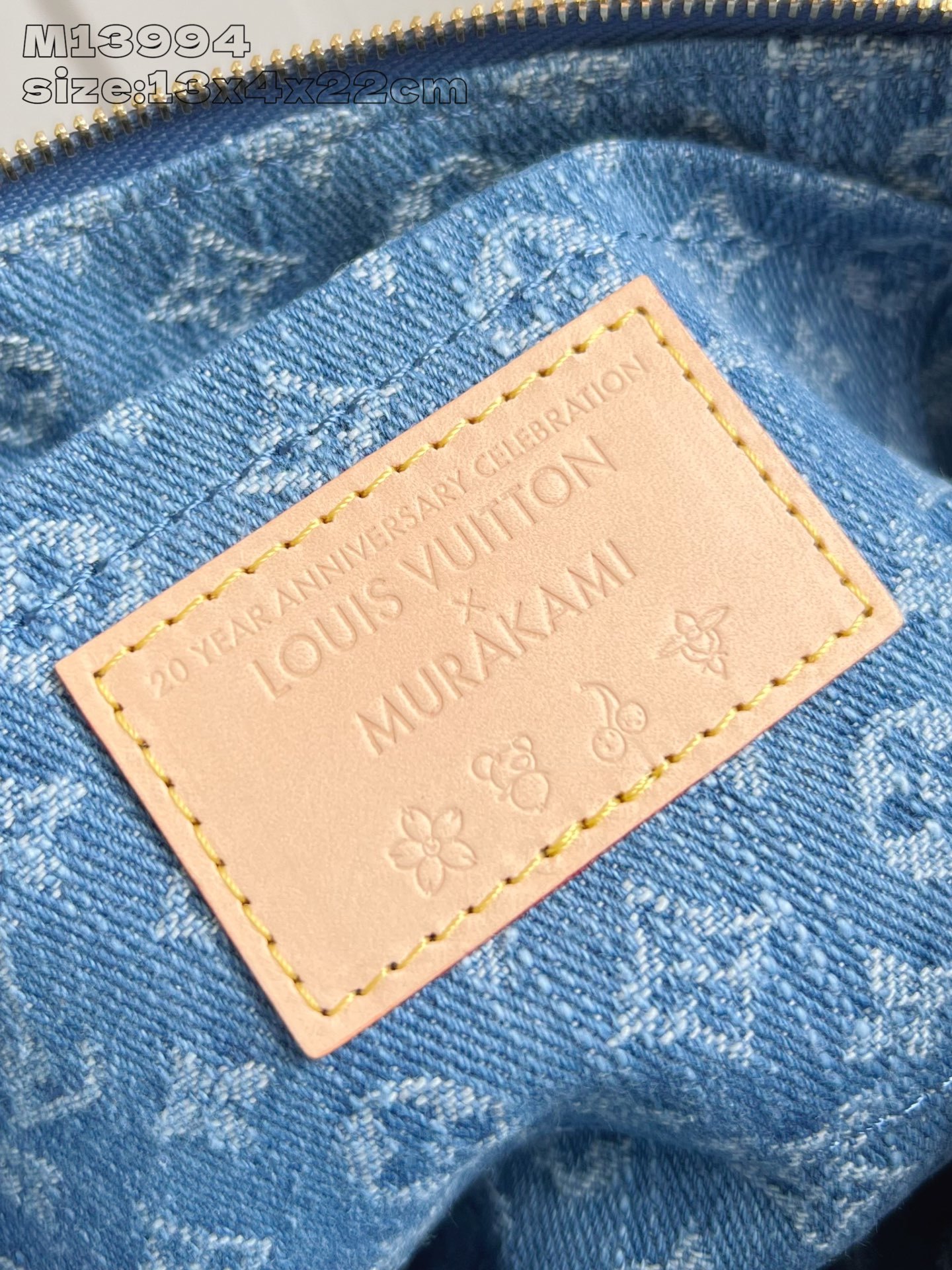 【顶级原单 M13994 】Pochette Accessoires 手袋加入路易威登 x 村上隆复刻系