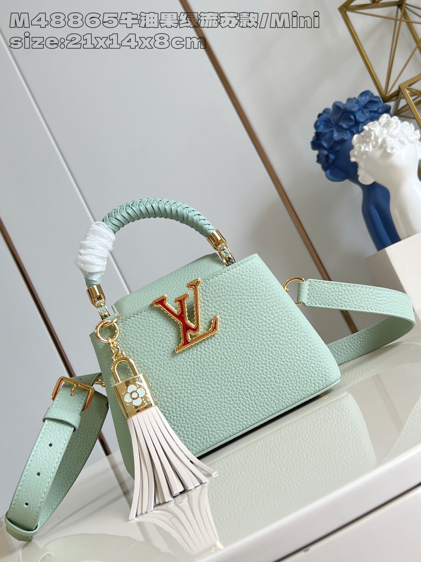 루이비통 M48865 그린 카푸신 미니 Louis Vuitton Bag