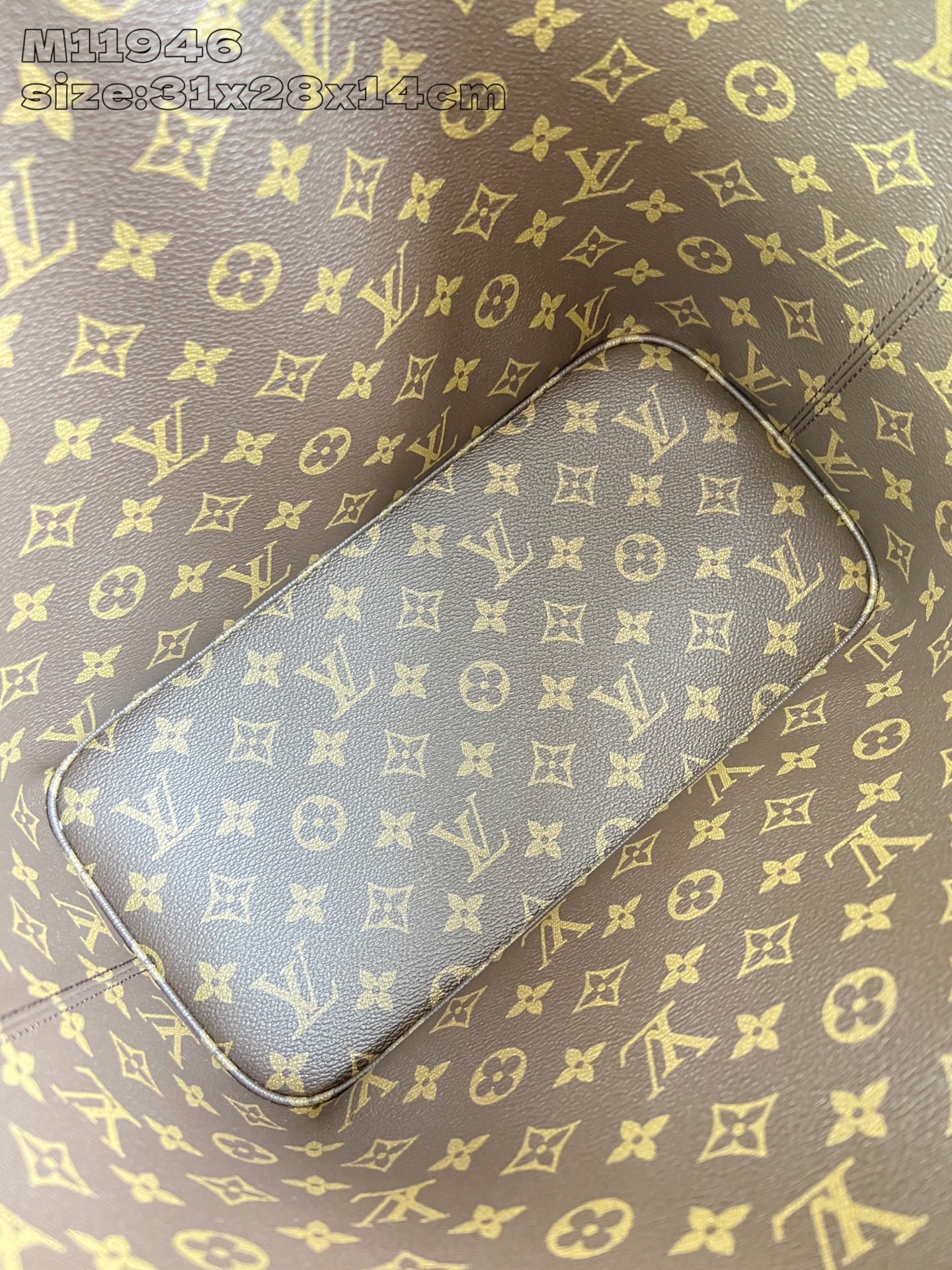 【顶级原单 M11946浅绿 】Neverfull Inside Out 中号手袋以 Monogram 