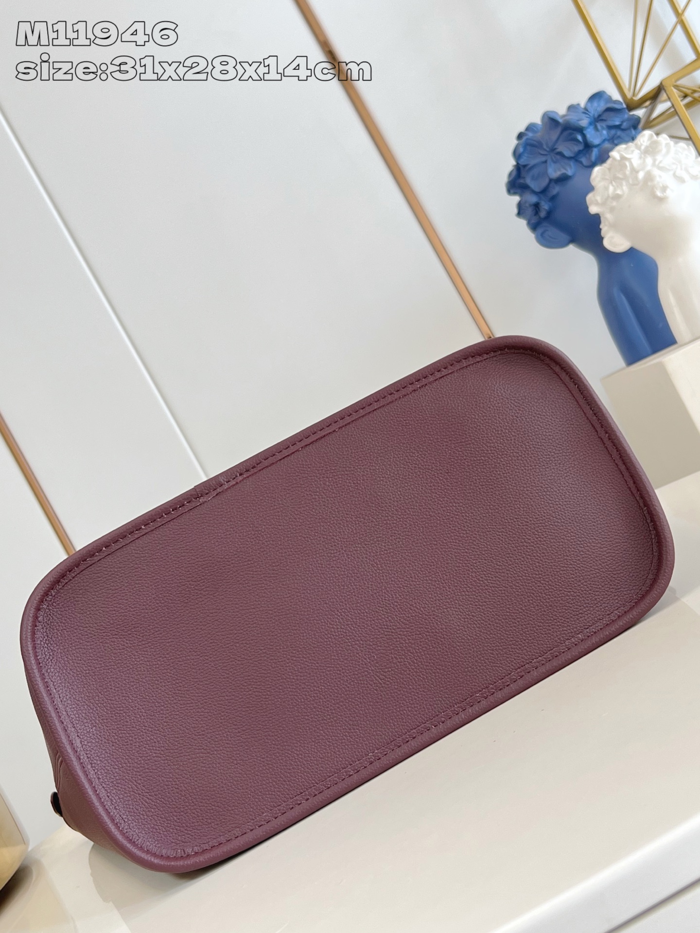 【顶级原单 M11946紫红 】Neverfull Inside Out 中号手袋以 Monogram 