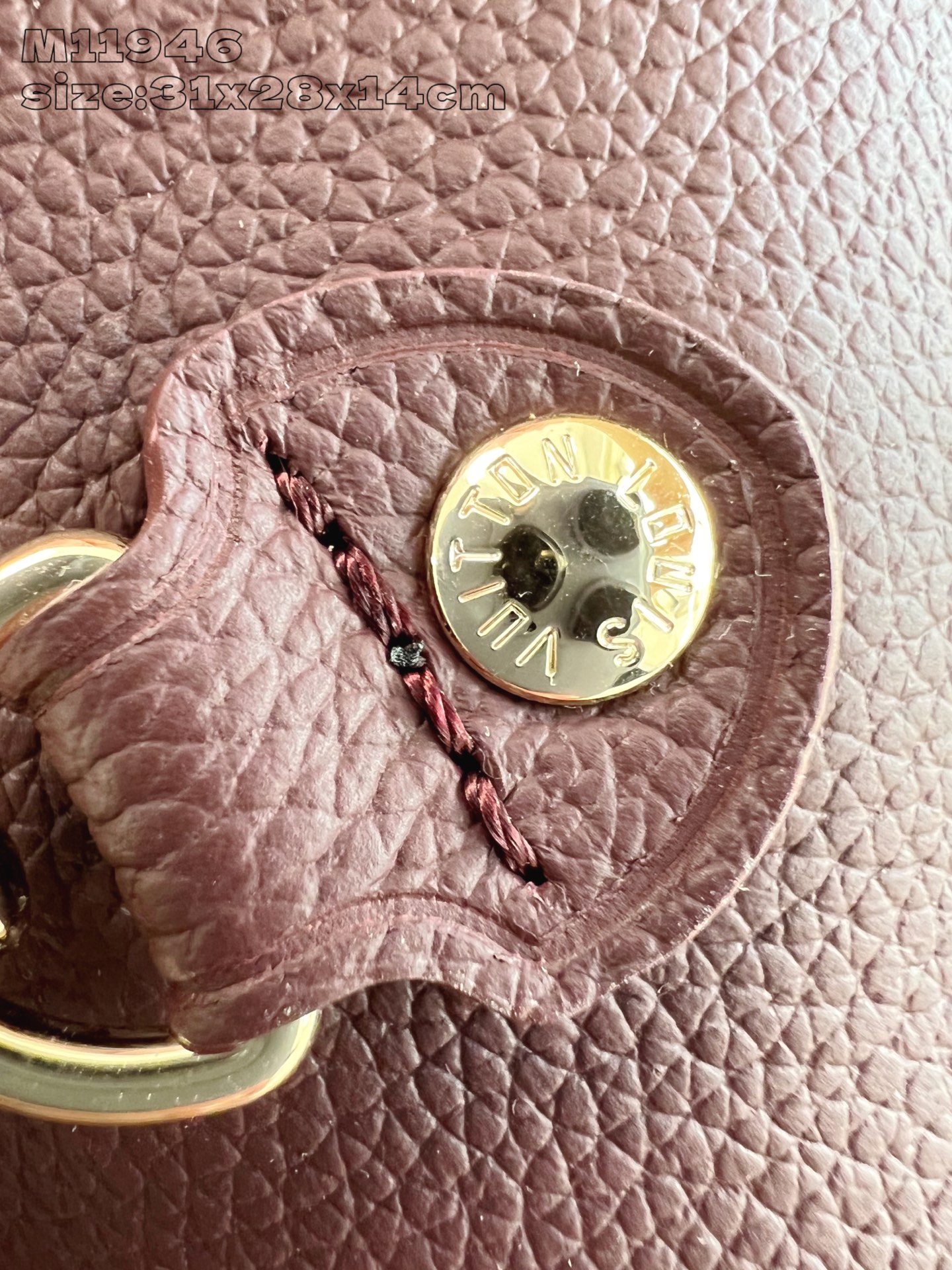 【顶级原单 M11946紫红 】Neverfull Inside Out 中号手袋以 Monogram 