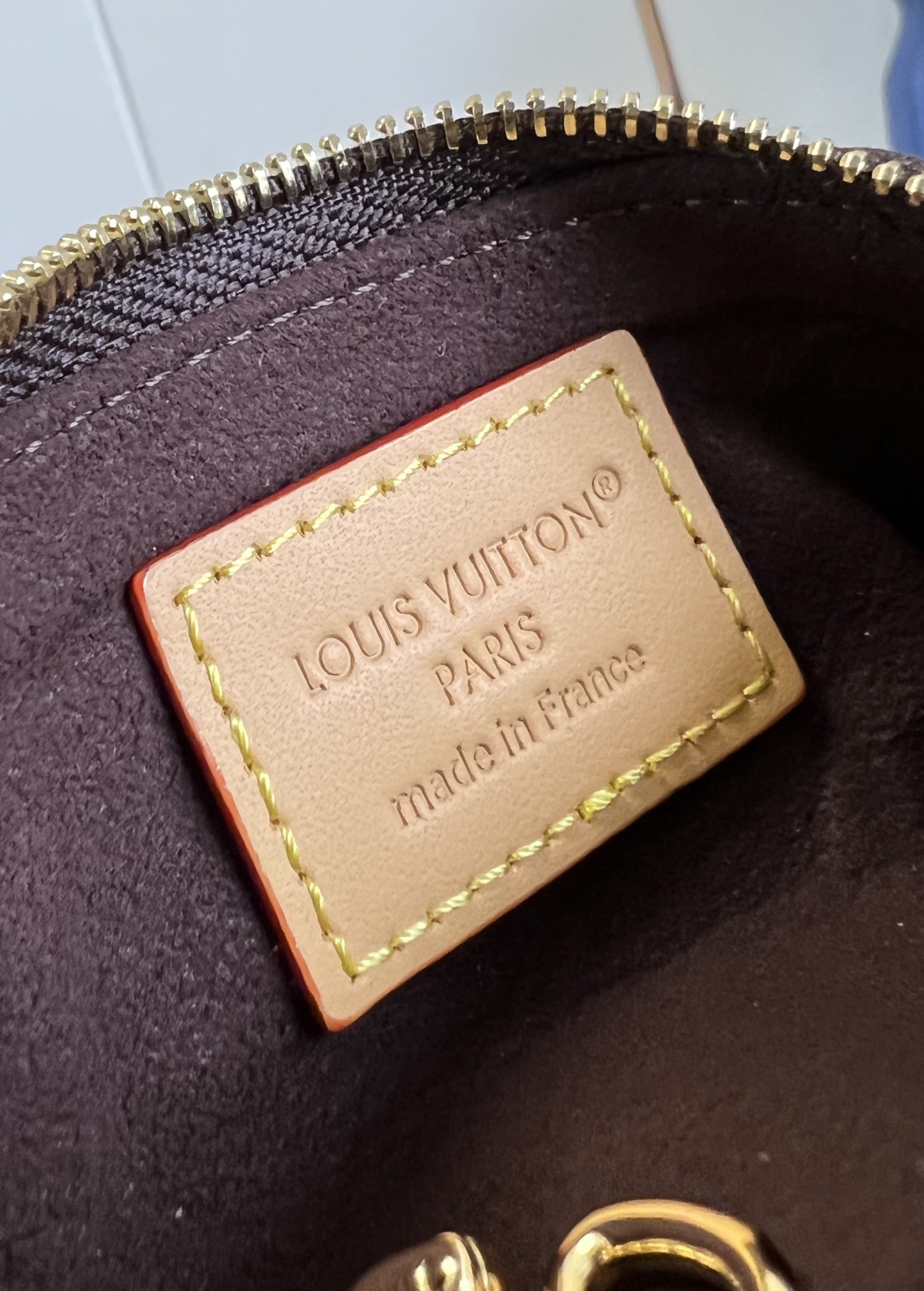 【顶级原单 M25694老花 】Lipstick化妆包以迷你版本解构品牌化妆包的经典构型，打造单只唇有的