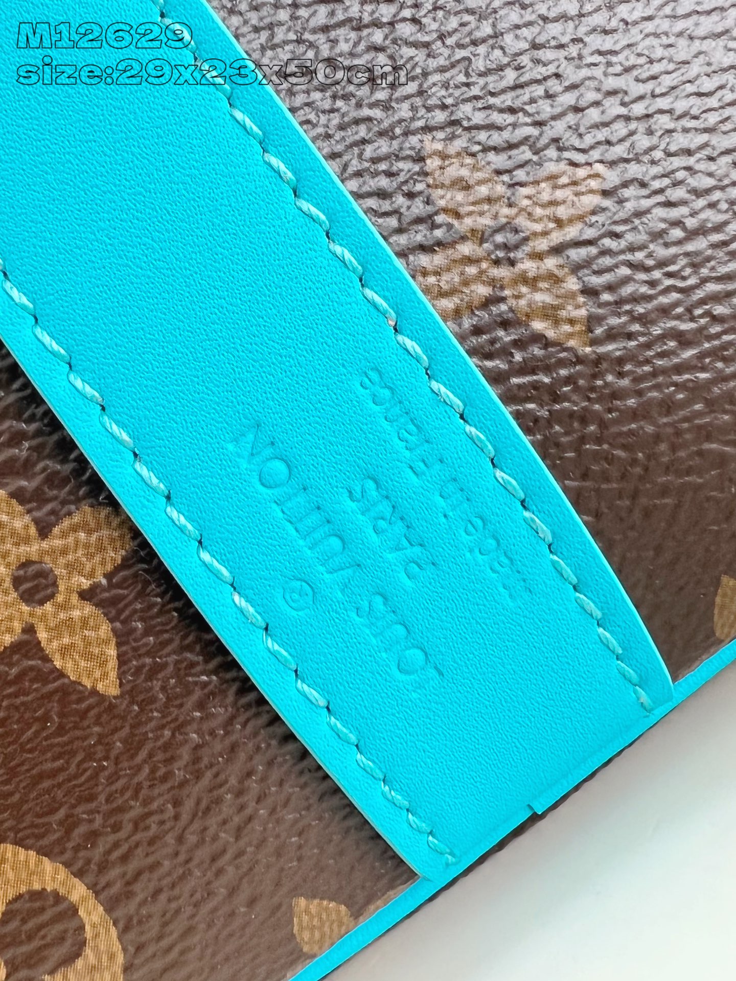 【顶级原单 M12629天蓝色】本款 Keepall Bandoulière 50 旅行袋取材 Mono