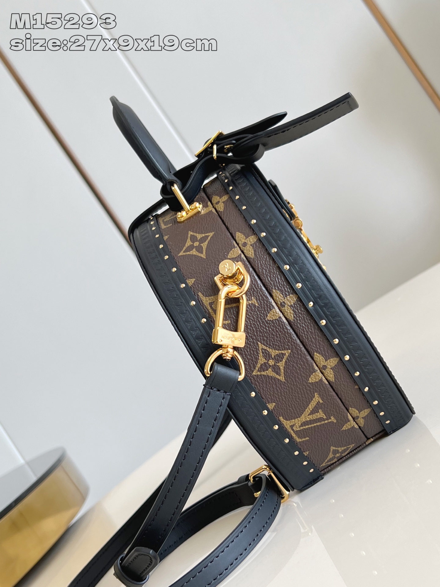 【顶级原单 M15293 】本款 Boîte Chapeau 小号帽箱向品牌 19 世纪末的经典帽箱汲取