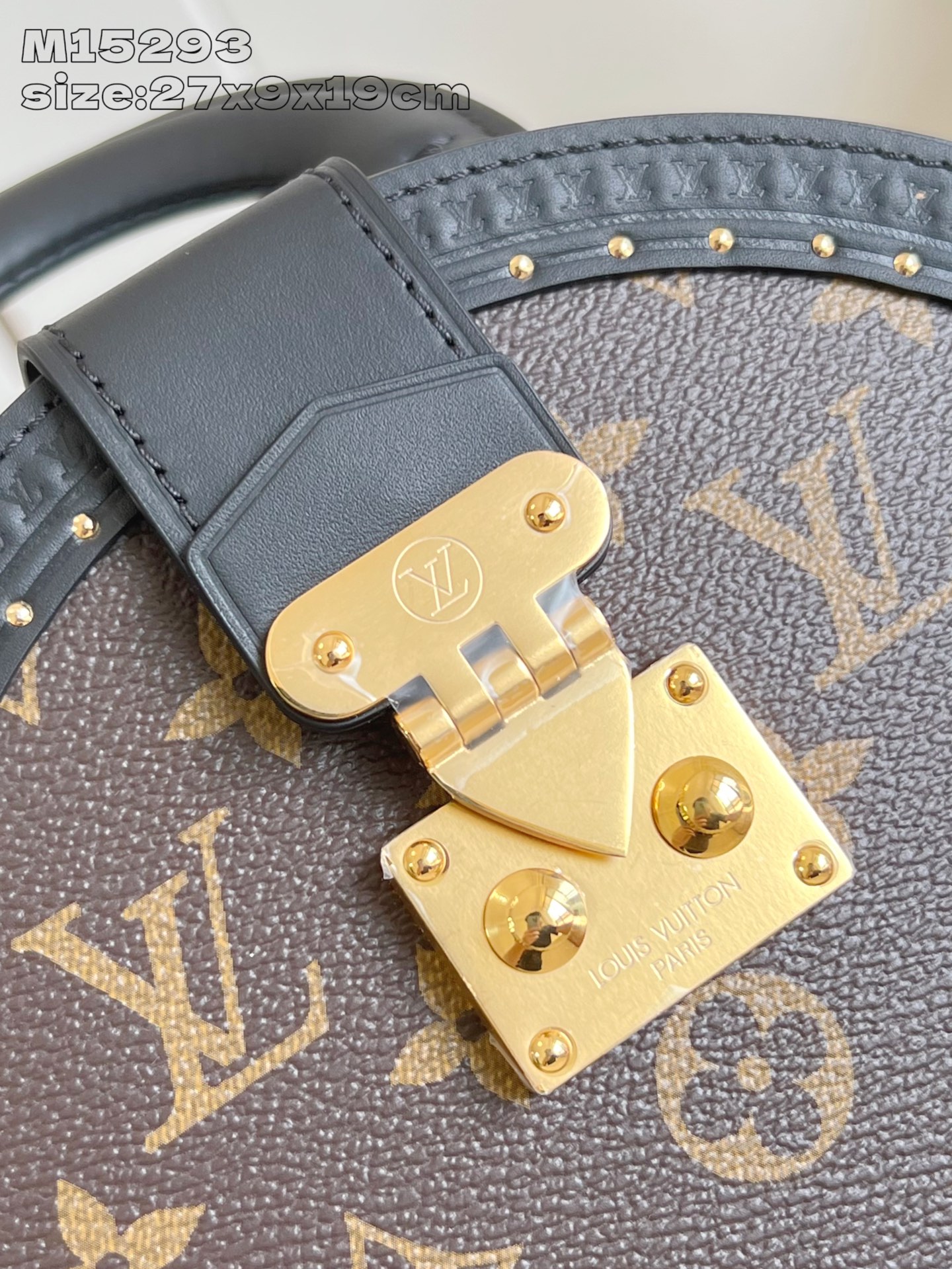 【顶级原单 M15293 】本款 Boîte Chapeau 小号帽箱向品牌 19 世纪末的经典帽箱汲取