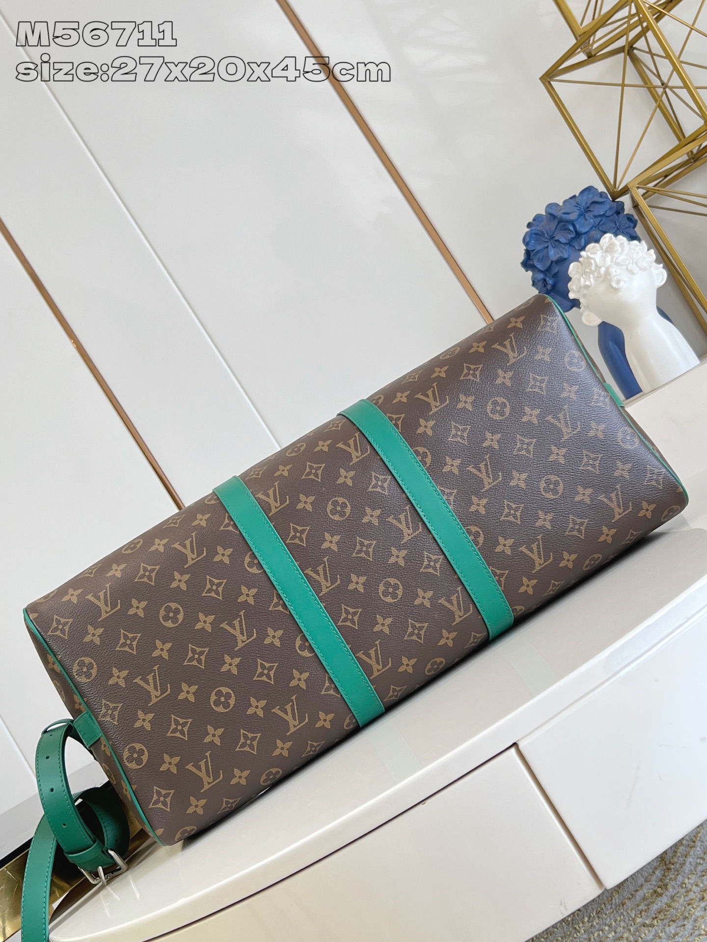 【顶级原单 M56711深绿色 】本款 Keepall Bandoulière 45 旅行袋取材 Mon