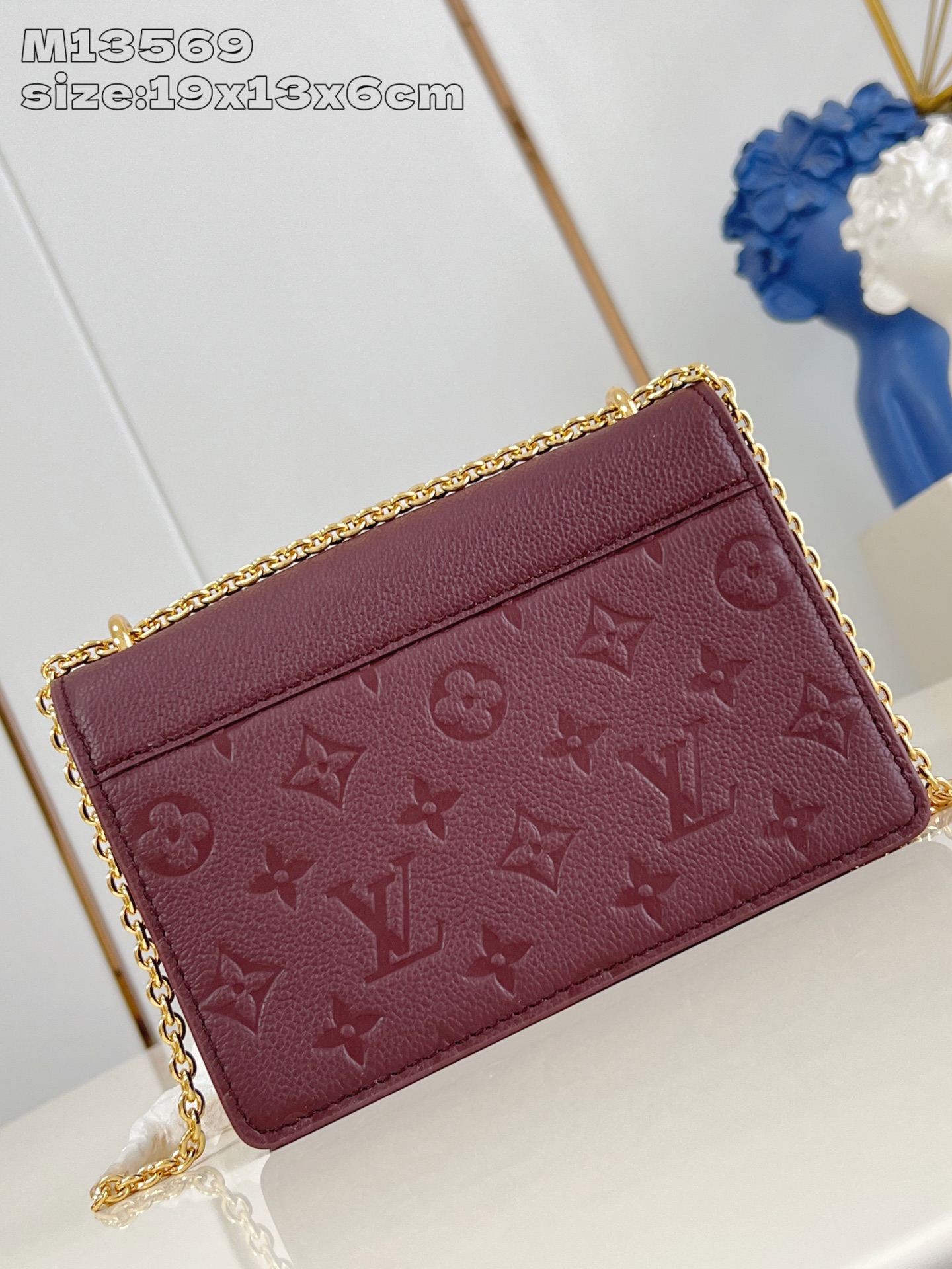 【顶级原单 M13569紫红 】M25814 這款Wallet On Chain Rosy兼具實用功能和