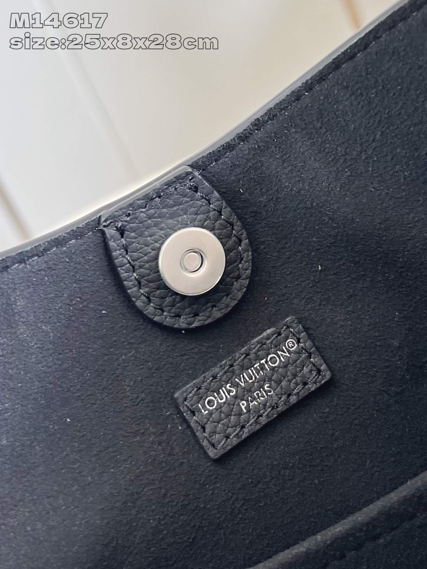 【顶级原单 M14617黑 】M14618 本款 All Around 中号手袋为镂花皮革描摹 Mono