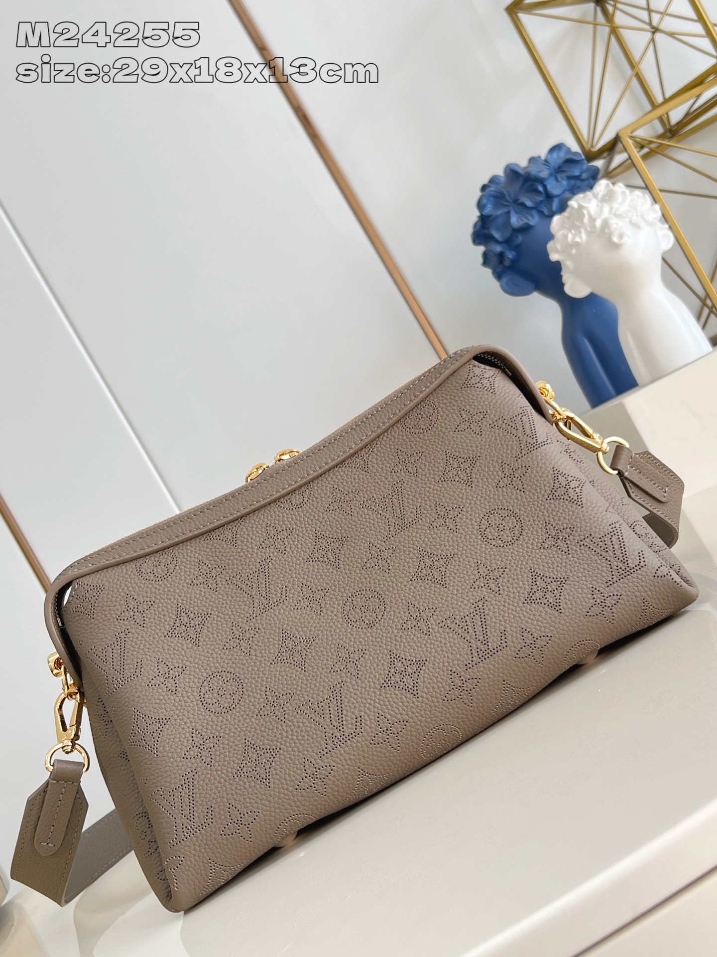 【顶级原单 M24255墨绿 】M25904 本款 Mahina Hand It All 小号手袋取材细