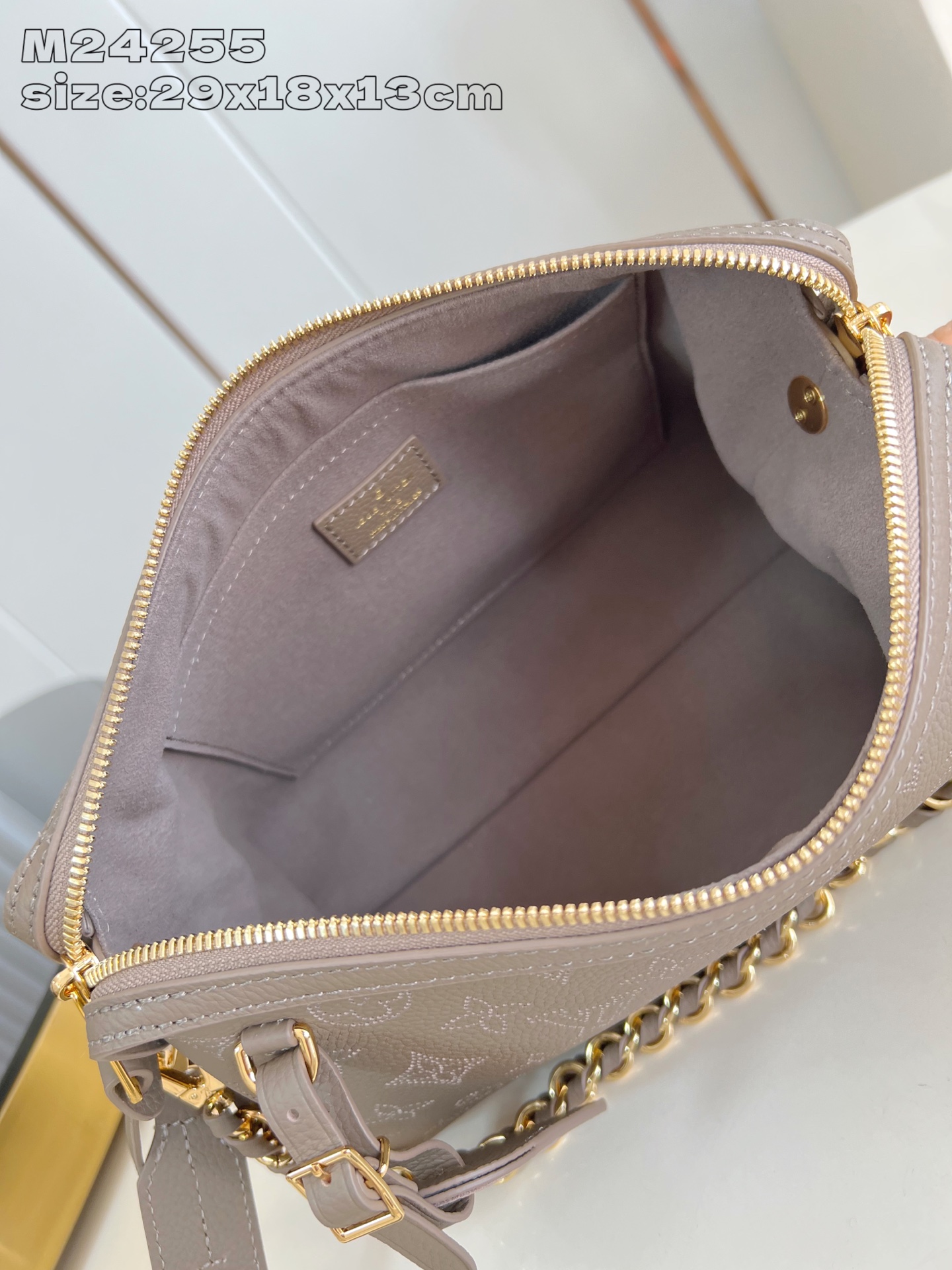 【顶级原单 M24255墨绿 】M25904 本款 Mahina Hand It All 小号手袋取材细