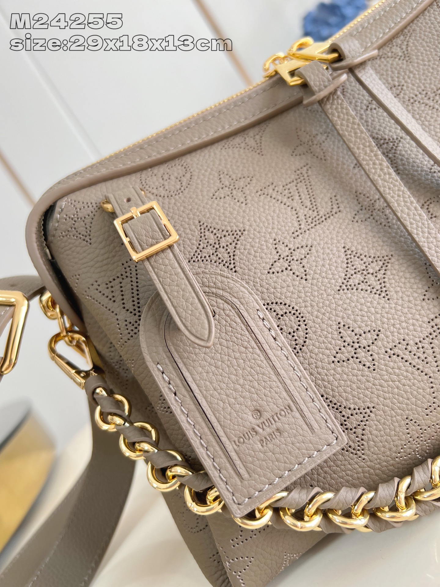 【顶级原单 M24255墨绿 】M25904 本款 Mahina Hand It All 小号手袋取材细