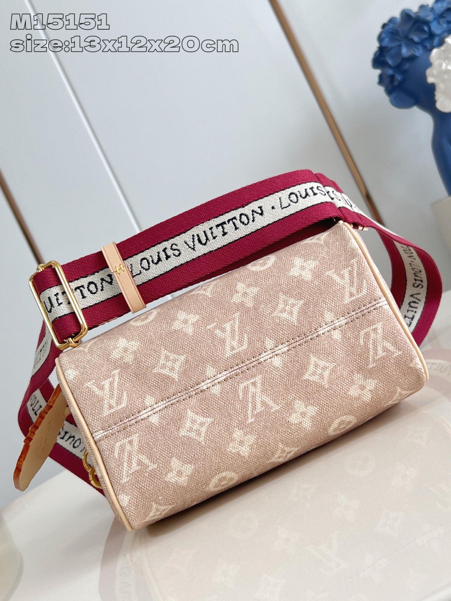 【顶级原单 M15151 】本款 Speedy 20 Bandoulière 手袋取材 Meowgram