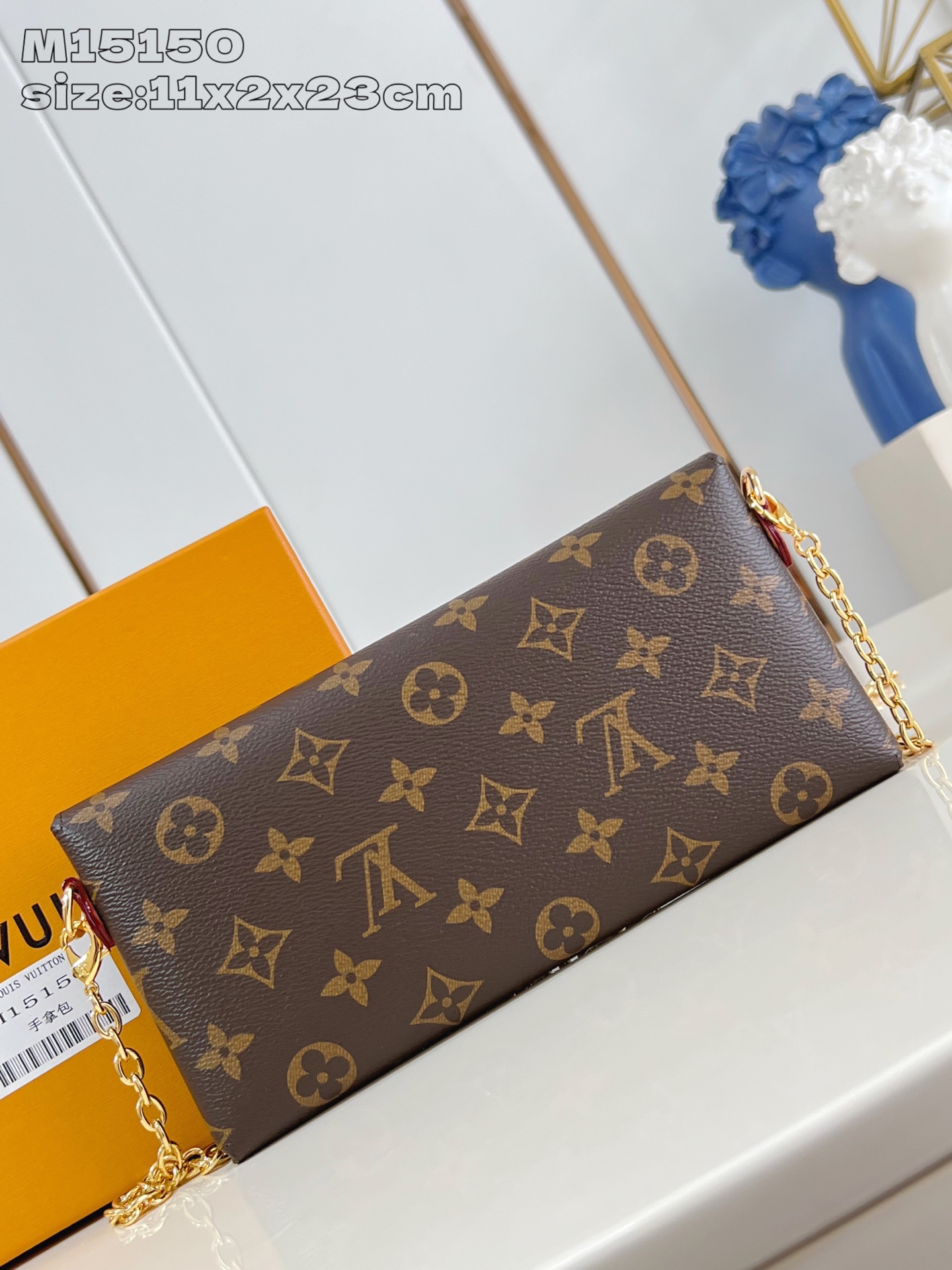【顶级原单 M15150 】本款Kirigami Organizer 链条手拿包出自LV Travels