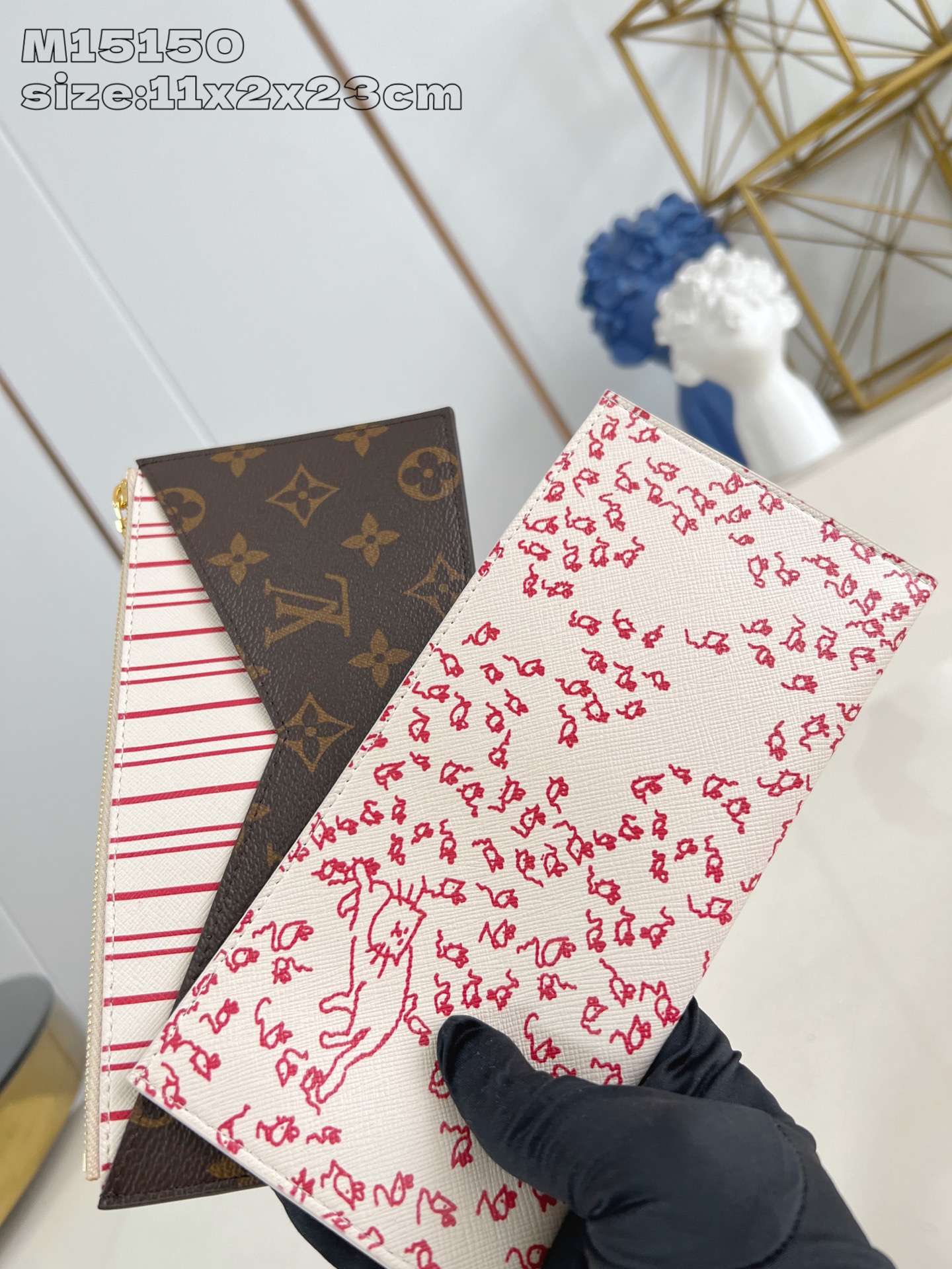 【顶级原单 M15150 】本款Kirigami Organizer 链条手拿包出自LV Travels