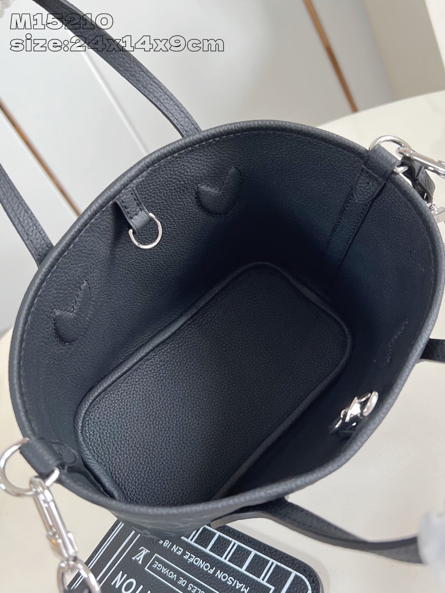 【顶级原单 M15210 】Neverfull Bandoulière Inside Out BB 手袋