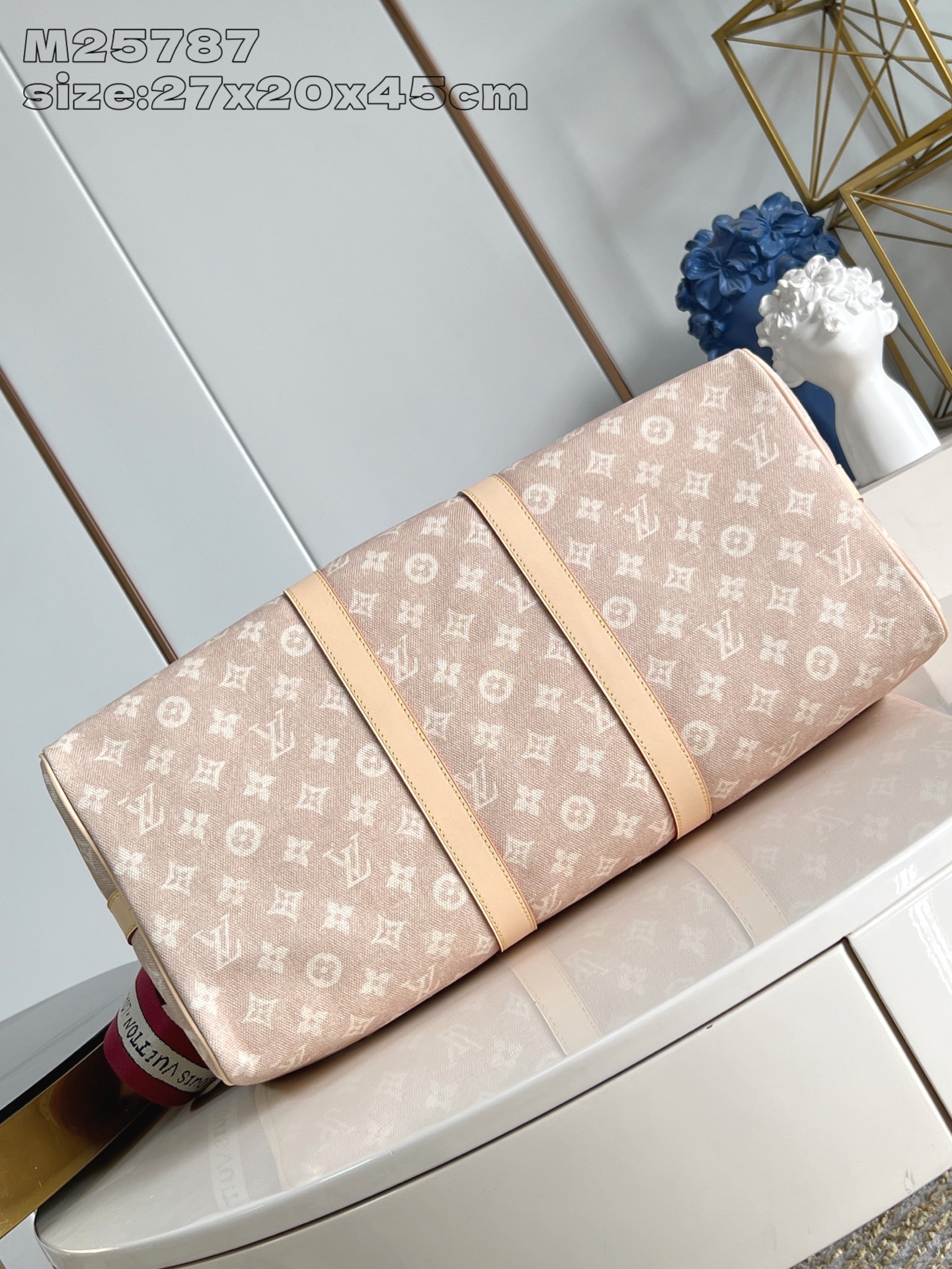 【顶级原单 M25787 】本款 Keepall Bandoulière 45 旅行袋出自路易威登与 G