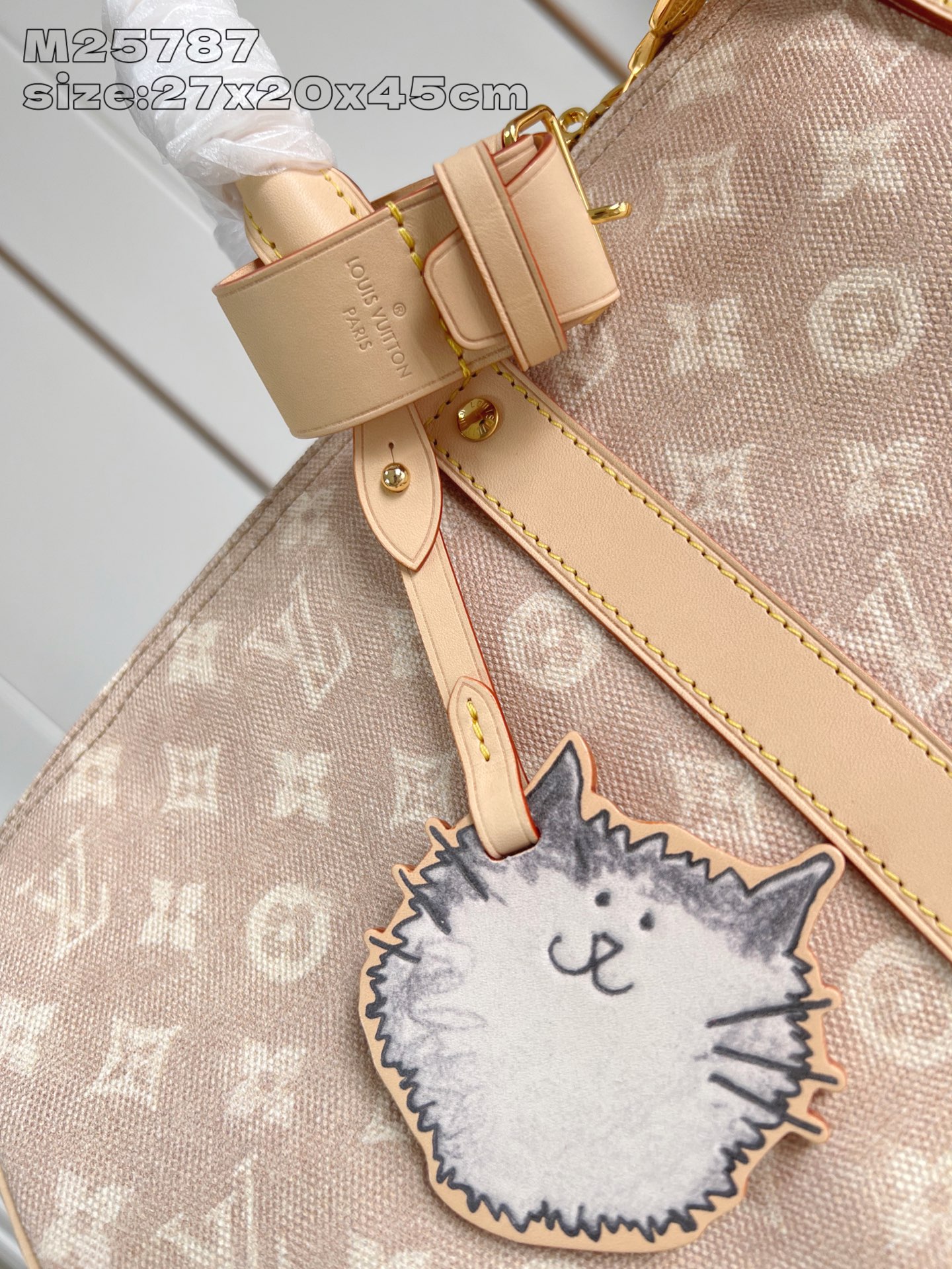 【顶级原单 M25787 】本款 Keepall Bandoulière 45 旅行袋出自路易威登与 G