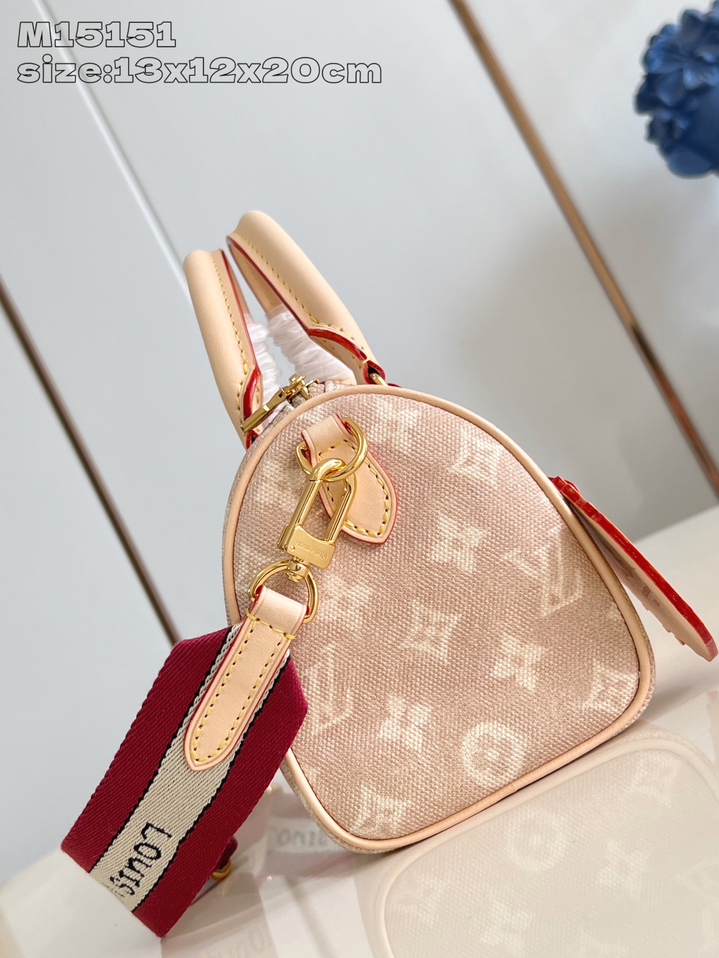 【顶级原单 M15151 】本款 Speedy 20 Bandoulière 手袋取材 Meowgram