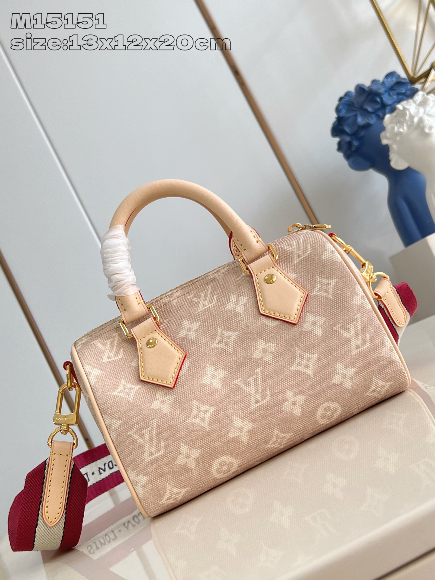 【顶级原单 M15151 】本款 Speedy 20 Bandoulière 手袋取材 Meowgram