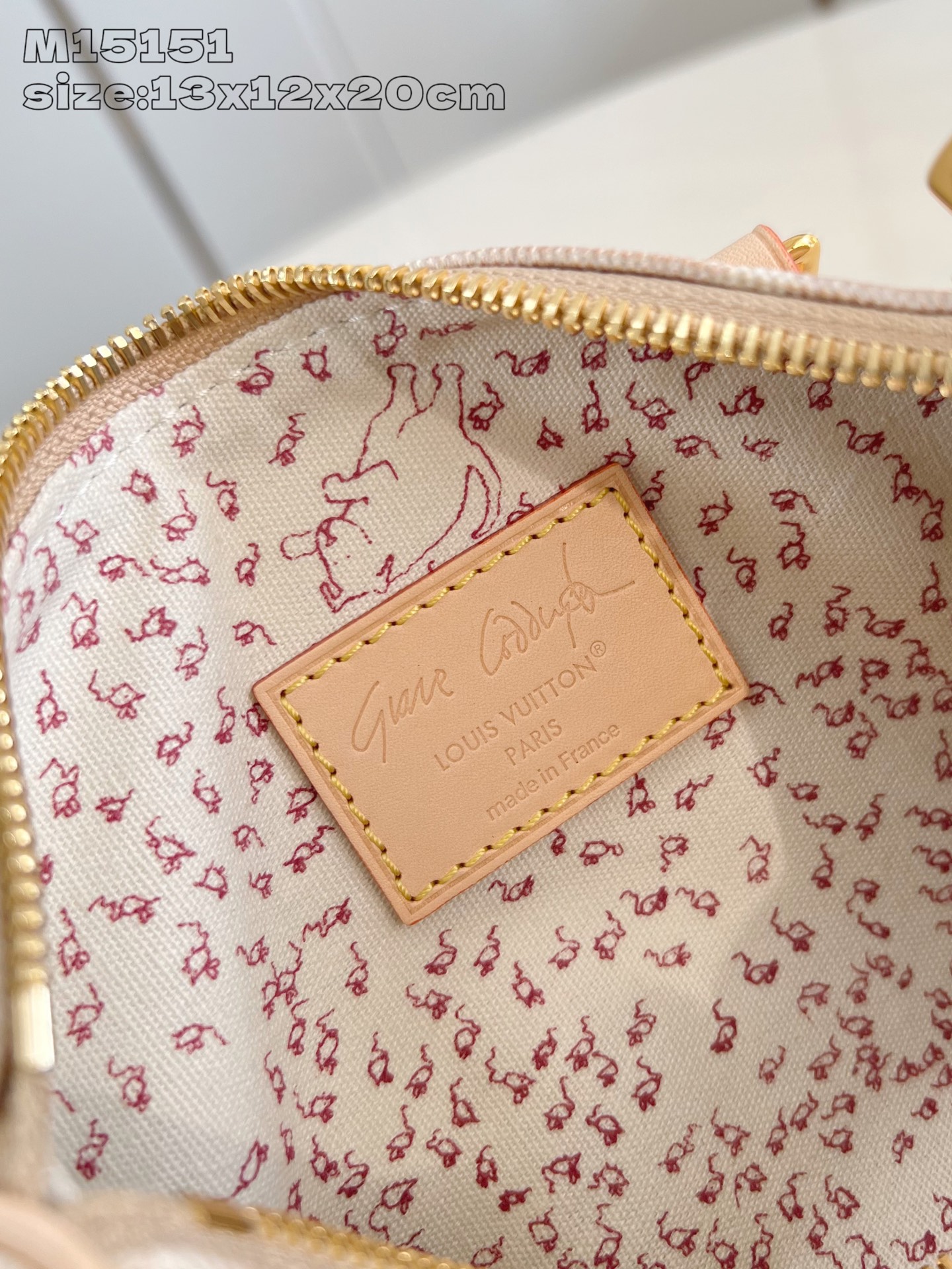 【顶级原单 M15151 】本款 Speedy 20 Bandoulière 手袋取材 Meowgram