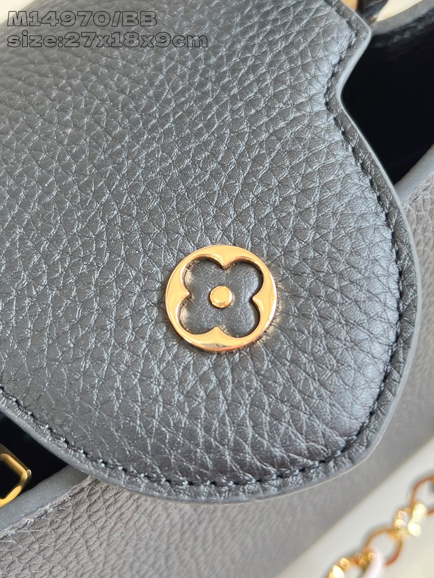 【顶级原单 M14970黑/小号 】Capucines BB 手袋以 1854 年路易威登初次开设门店的